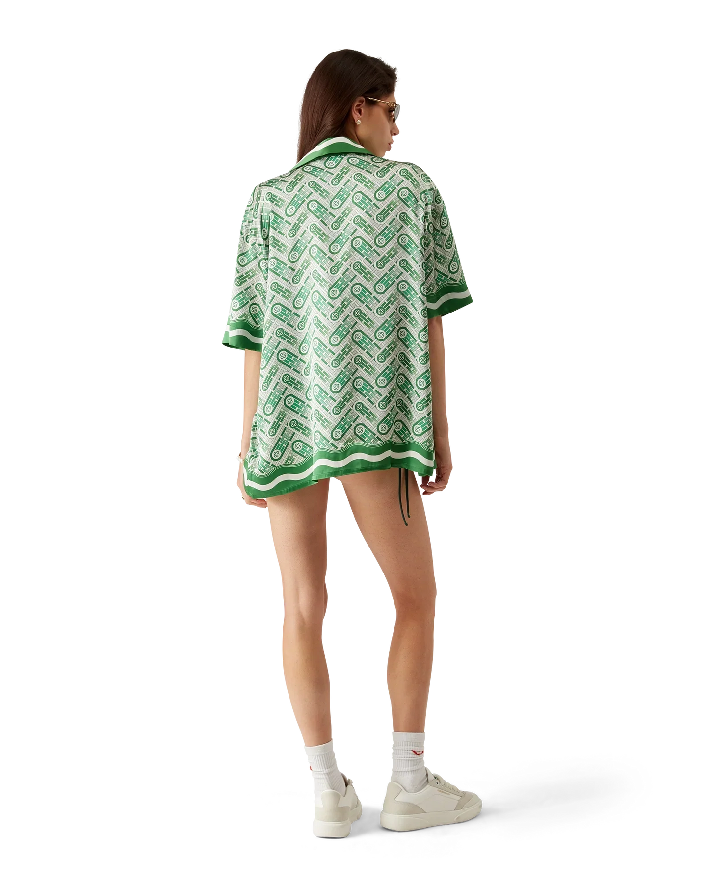 Ping Pong Short Sleeve Silk Shirt | Casablanca Paris | Image 4