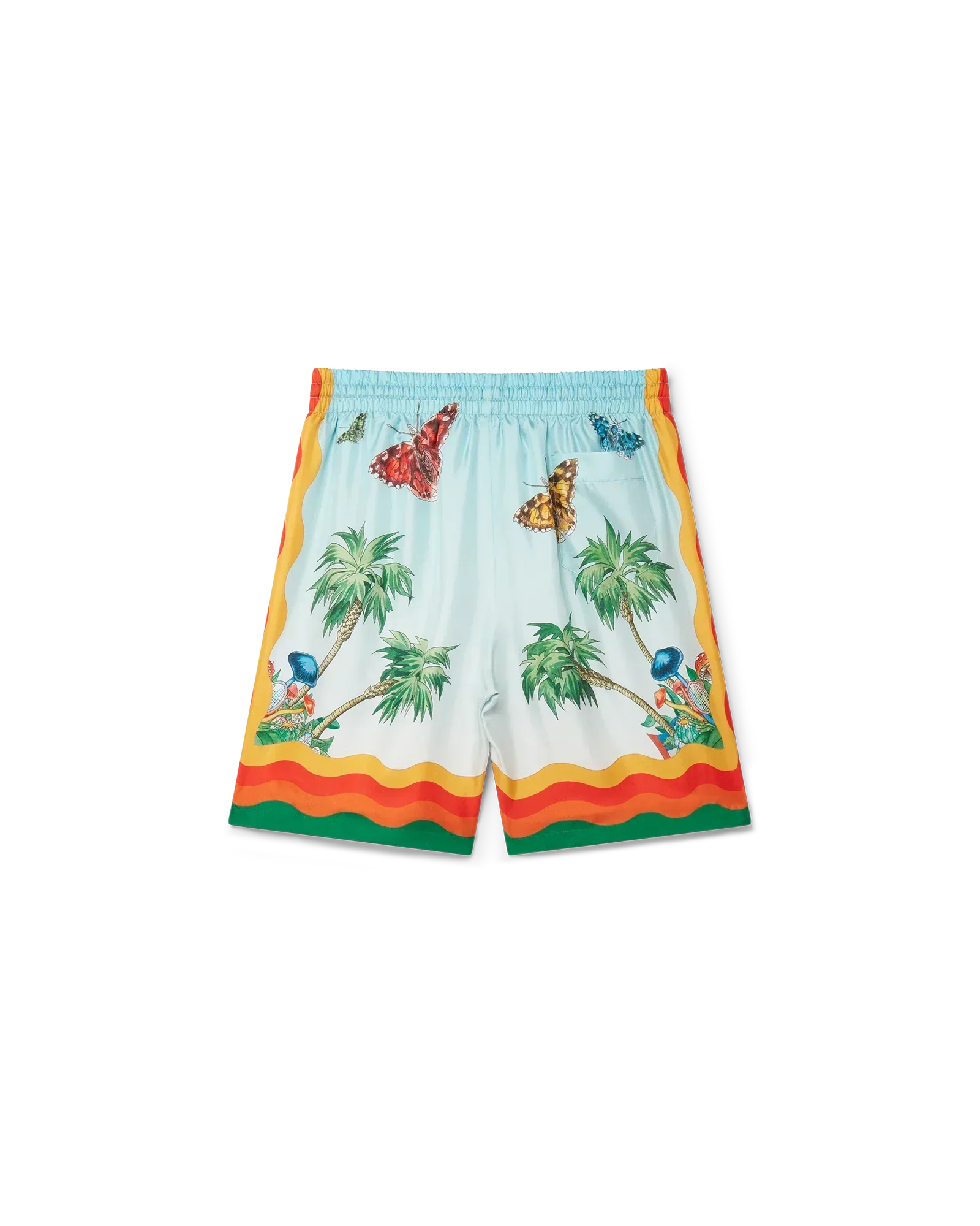 Palm Springs Tennis Club Silk Shorts | Casablanca Paris | Image 5