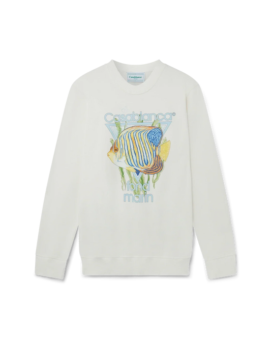 Fond Marin Sweatshirt | Casablanca Paris | Image 1
