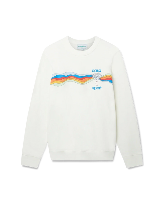Mind Vibrations Wave Sweatshirt | Casablanca Paris | Image 1