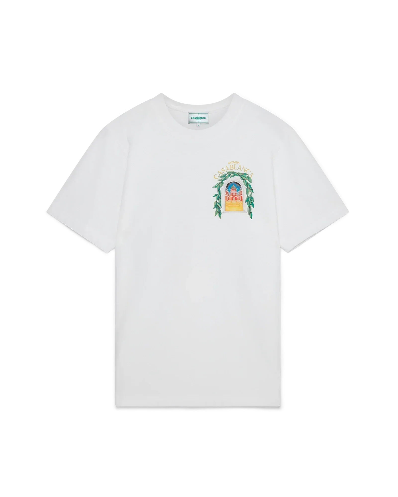 Casablanca Avenida Short Sleeve T-Shirt | Casablanca Paris | Image 4