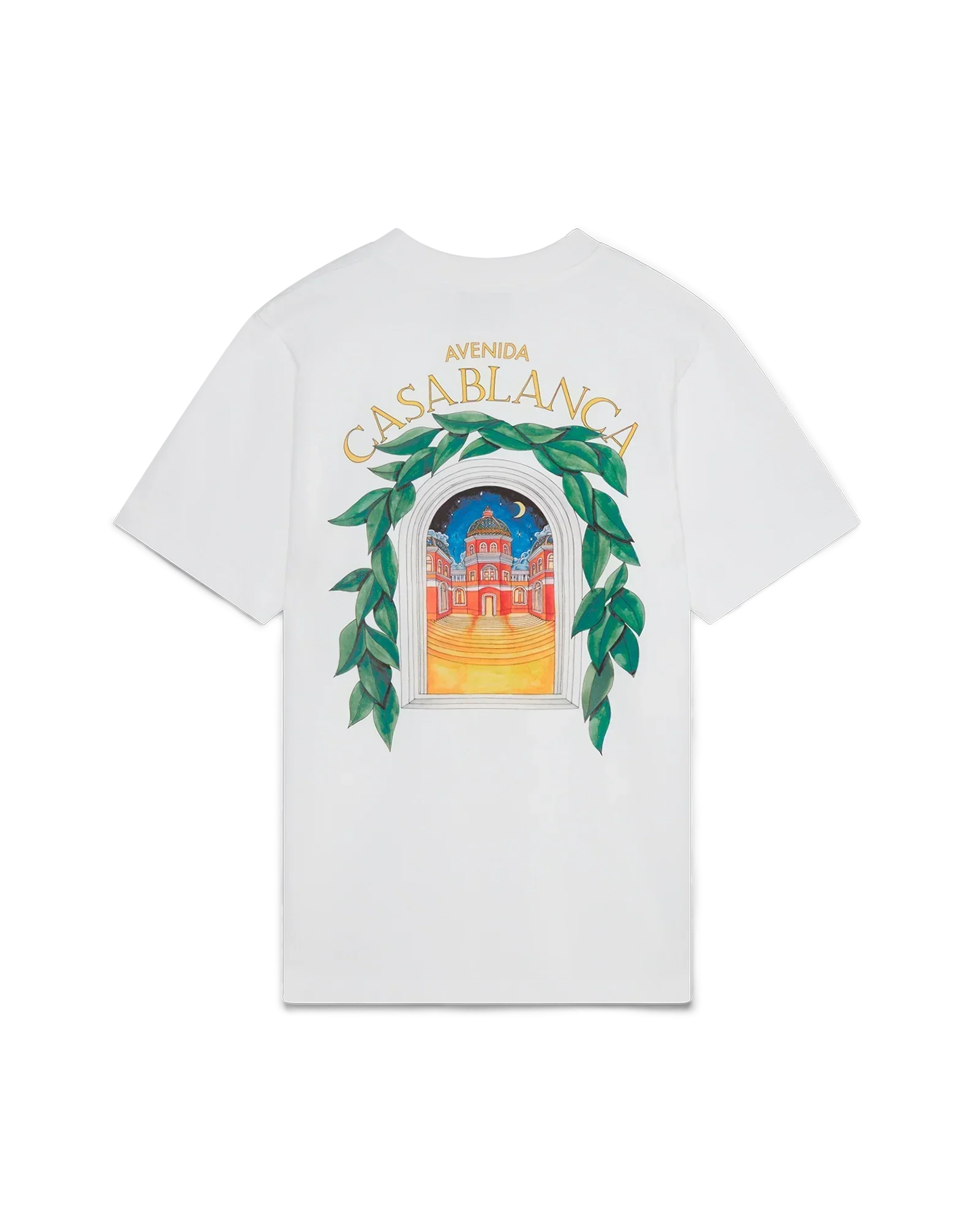 Casablanca Avenida Short Sleeve T-Shirt | Casablanca Paris | Image 1