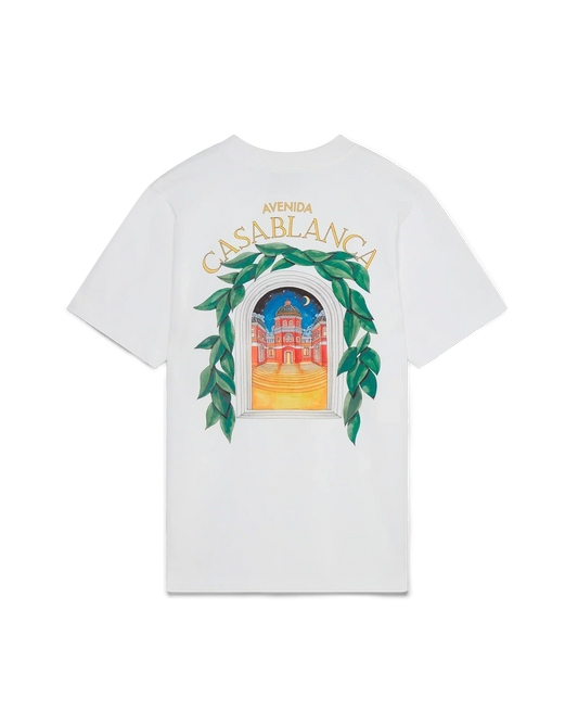 Casablanca Avenida Short Sleeve T-Shirt | Casablanca Paris | Image 1