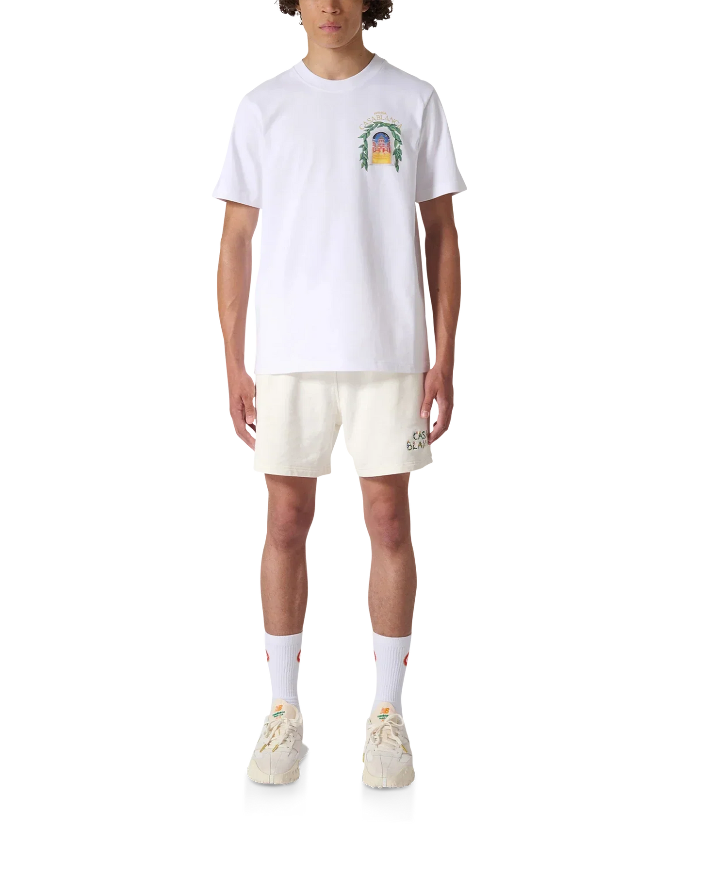 Casablanca Avenida Short Sleeve T-Shirt | Casablanca Paris | Image 2