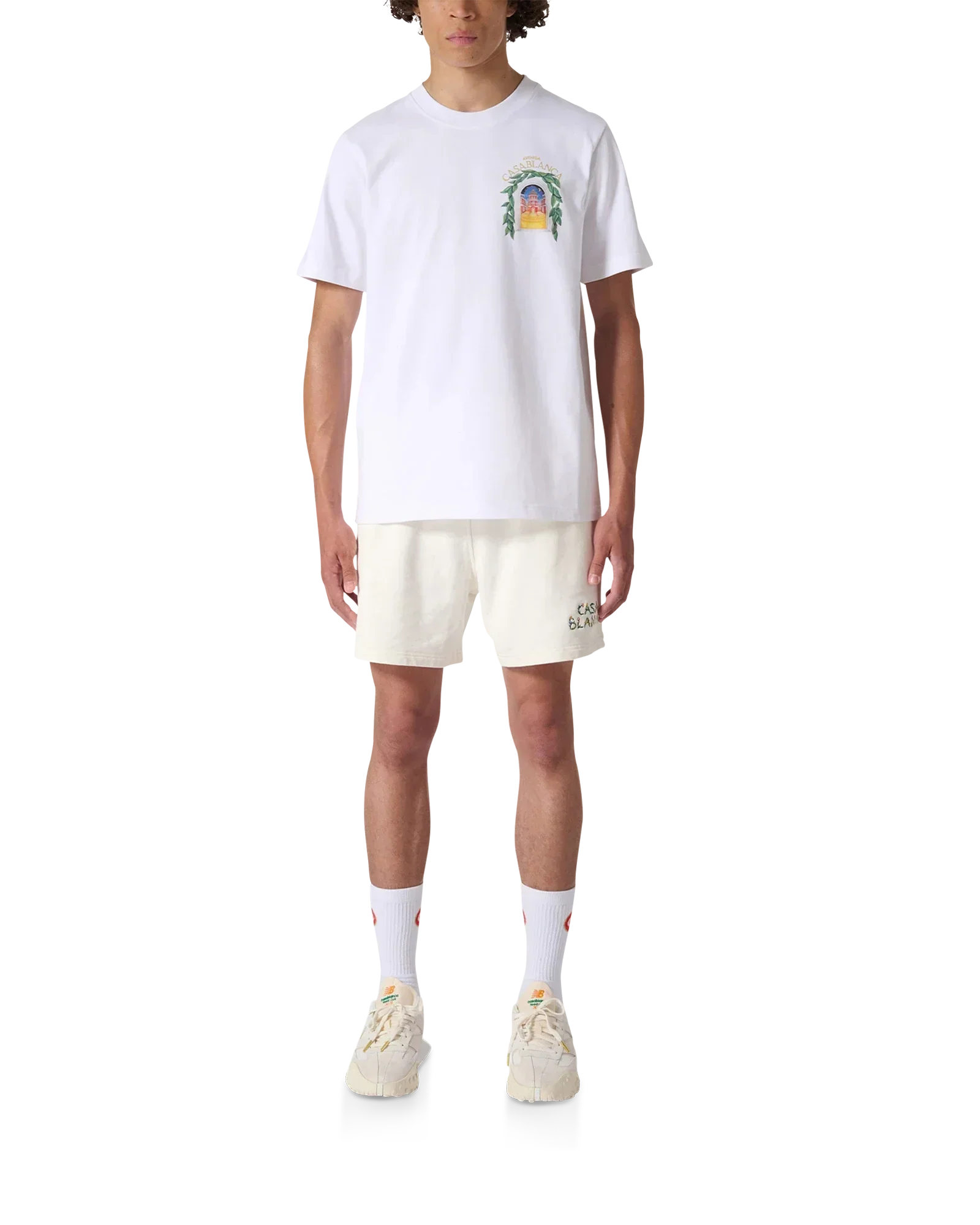 Casablanca Avenida Short Sleeve T-Shirt | Casablanca Paris | Image 2