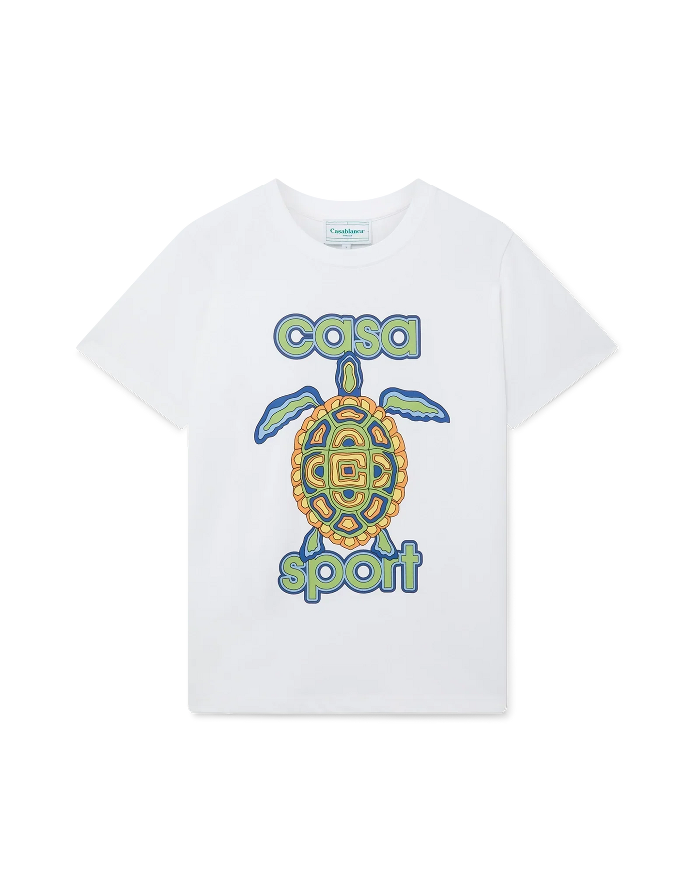 Casa Turtle Short Sleeve T-Shirt | Casablanca Paris | Image 1