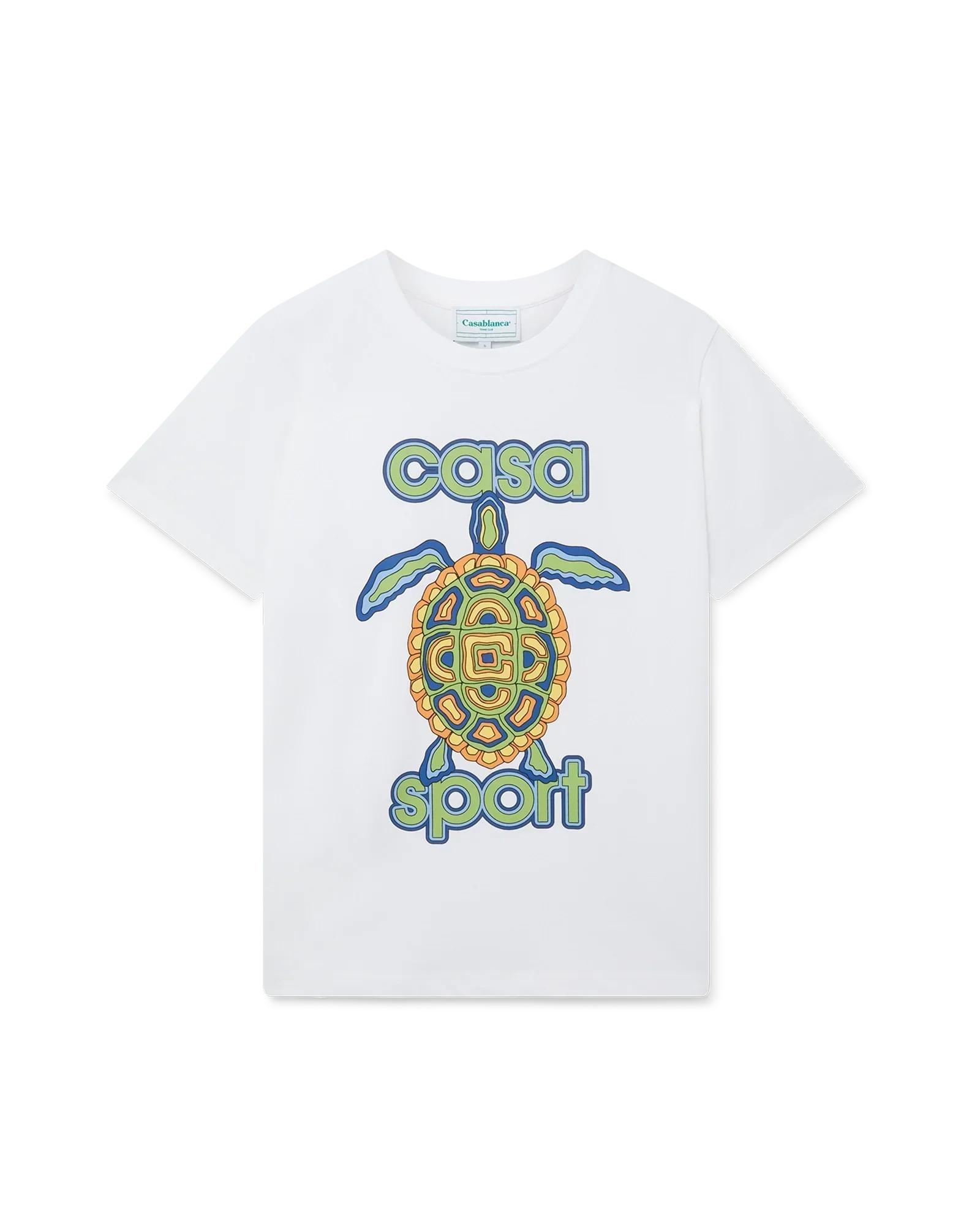 Casa Turtle Short Sleeve T-Shirt | Casablanca Paris | Image 1