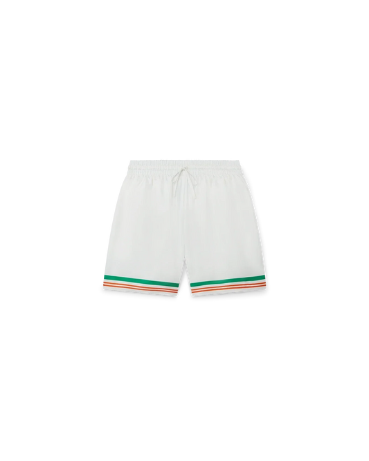 Tennis Club Icon Silk Shorts | Casablanca Paris | Image 1