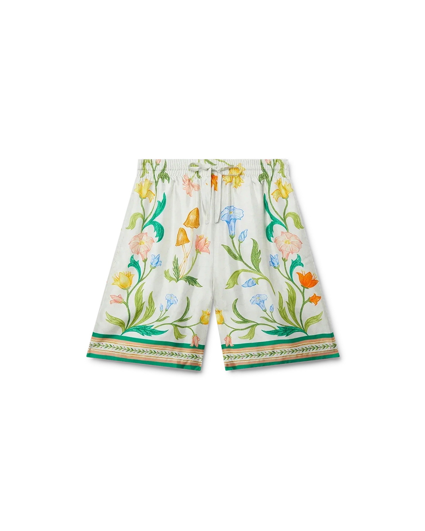 L'Arche Fleurie Silk Shorts | Casablanca Paris | Image 1