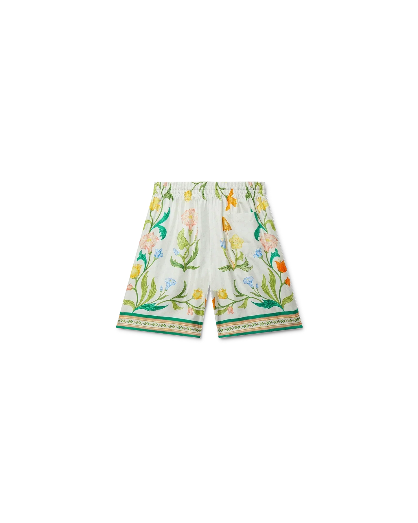 L'Arche Fleurie Silk Shorts | Casablanca Paris | Image 2