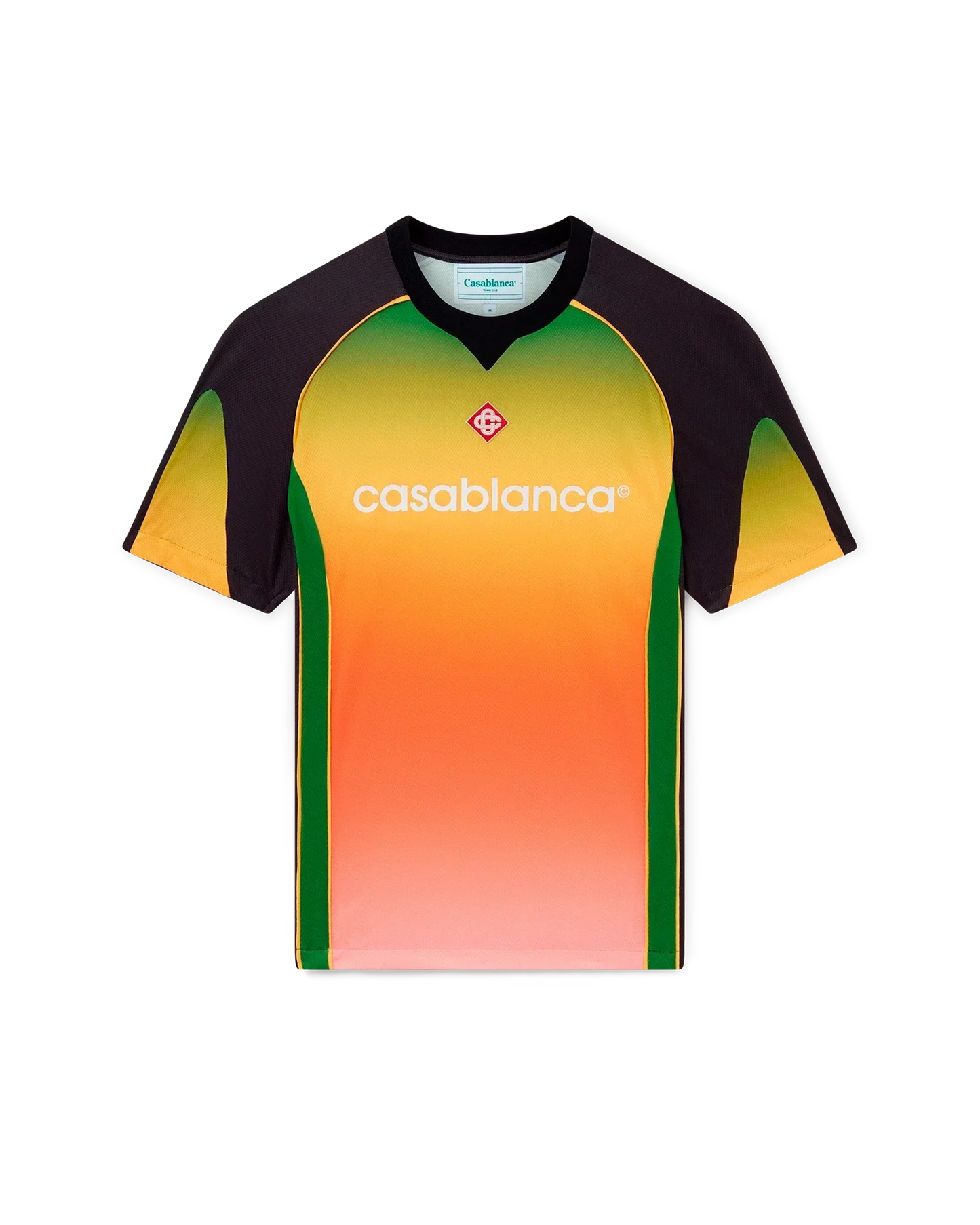 Gradient Short Sleeve Football Shirt | Casablanca Paris | Image 1