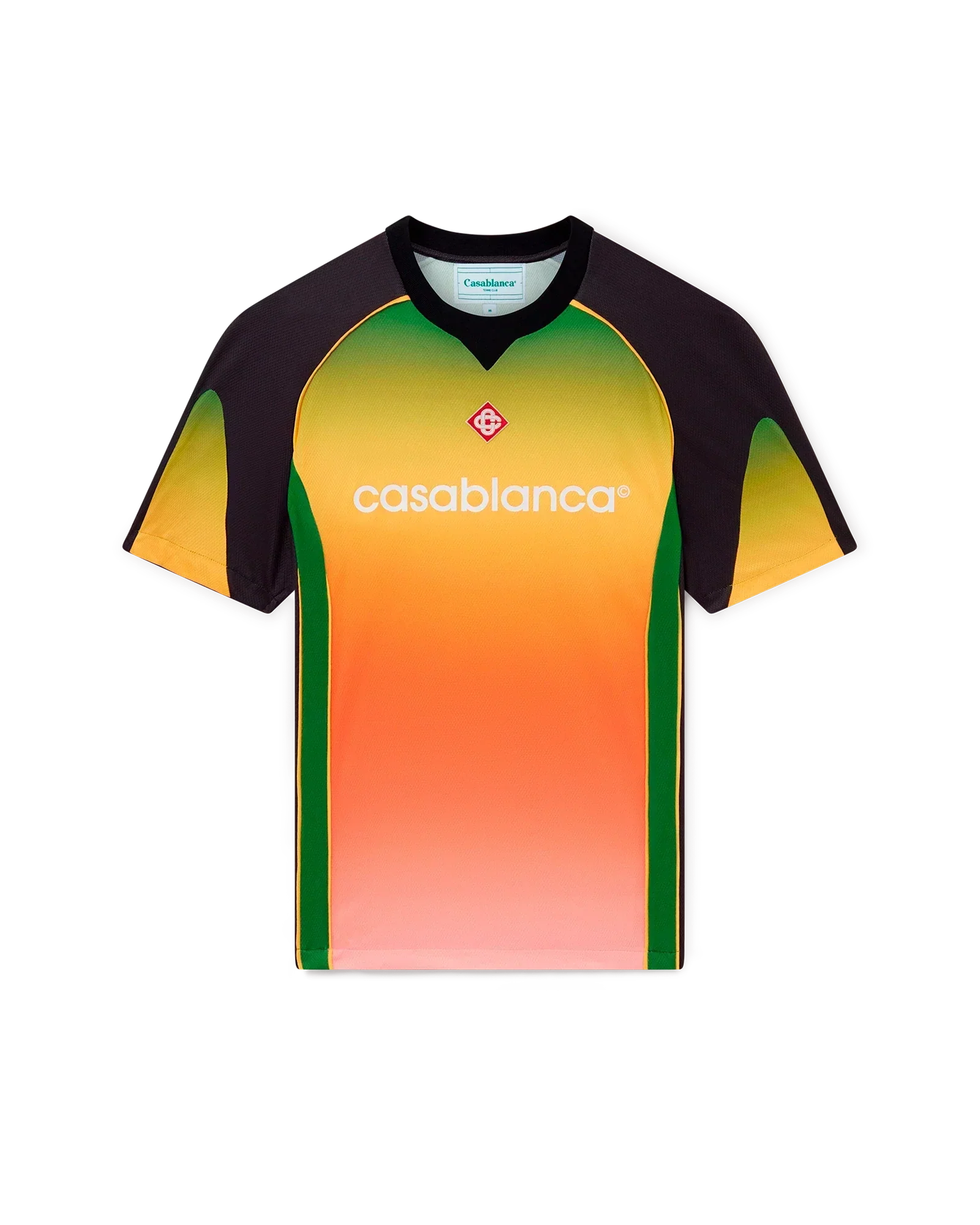 Gradient Short Sleeve Football Shirt | Casablanca Paris | Image 1