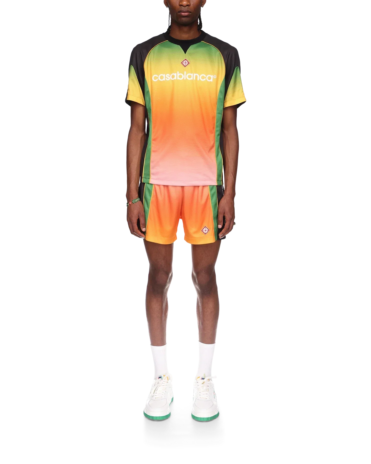 Gradient Short Sleeve Football Shirt | Casablanca Paris | Image 2