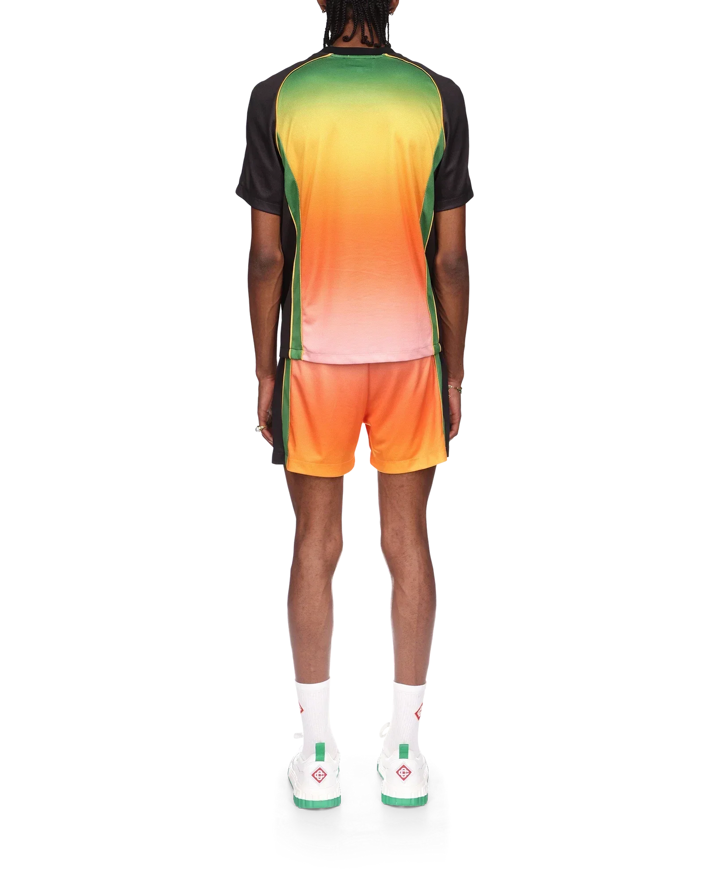 Gradient Short Sleeve Football Shirt | Casablanca Paris | Image 4