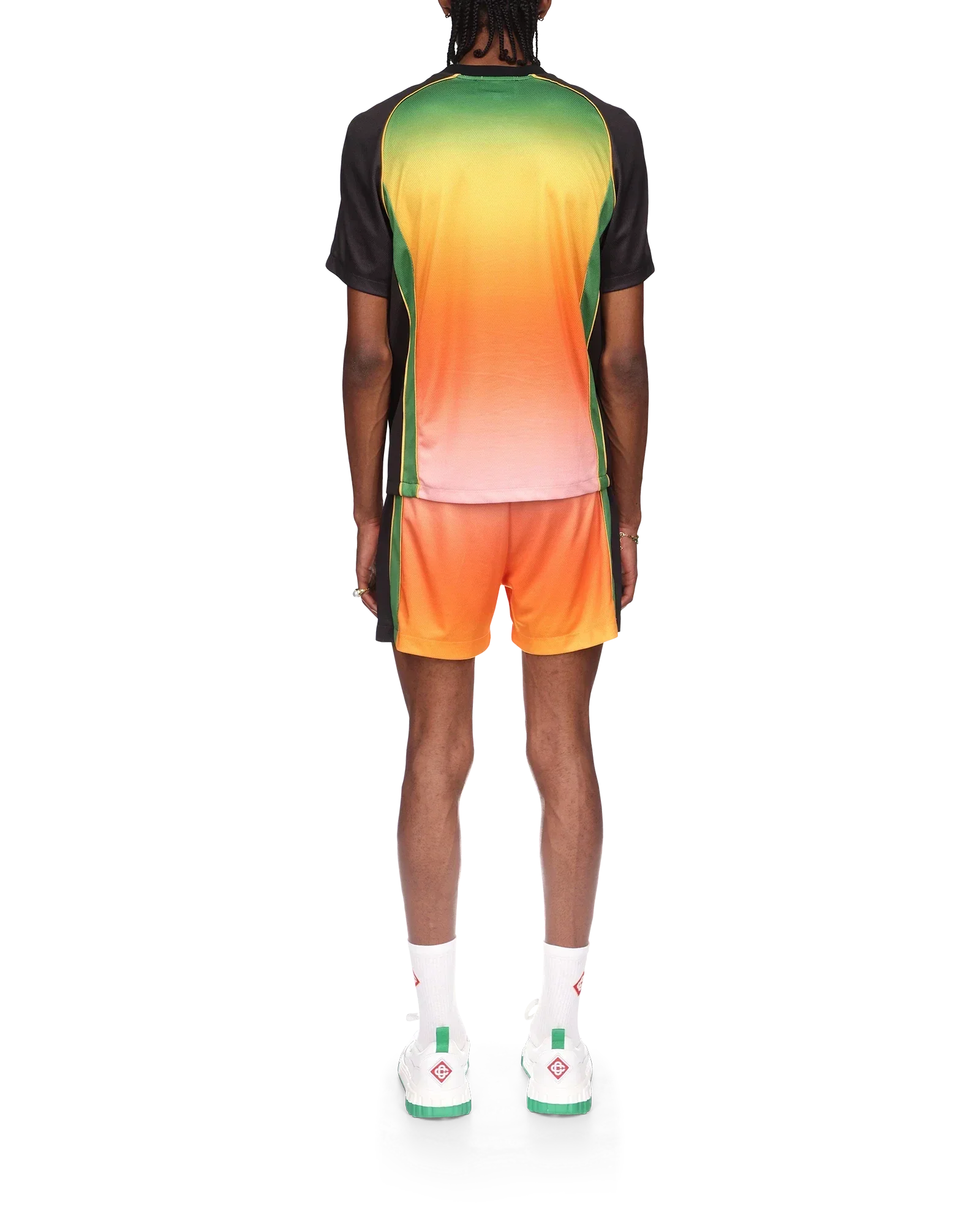 Gradient Short Sleeve Football Shirt | Casablanca Paris | Image 4