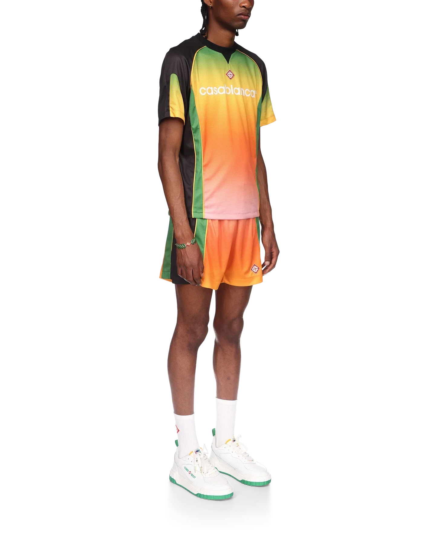 Gradient Short Sleeve Football Shirt | Casablanca Paris | Image 5