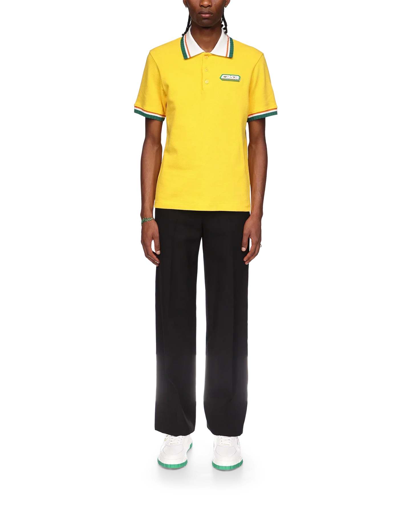 Pique Polo Shirt | Casablanca Paris | Image 2