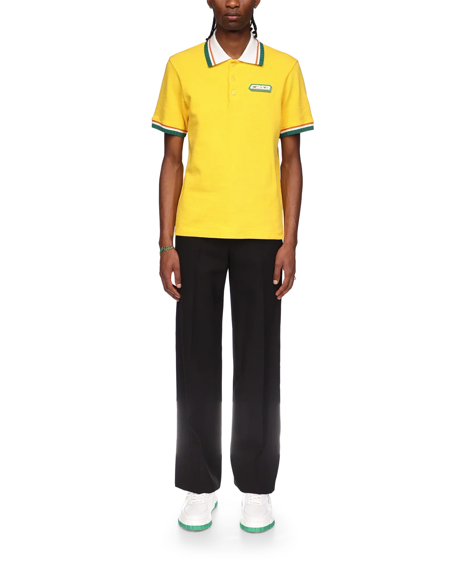 Pique Polo Shirt | Casablanca Paris | Image 2