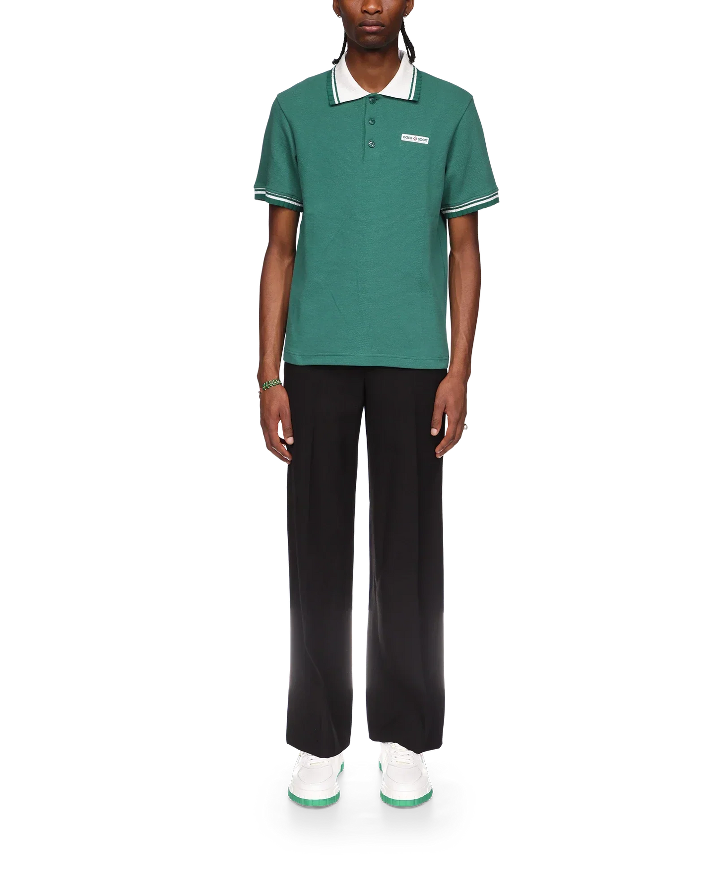Pique Polo Shirt | Casablanca Paris | Image 2