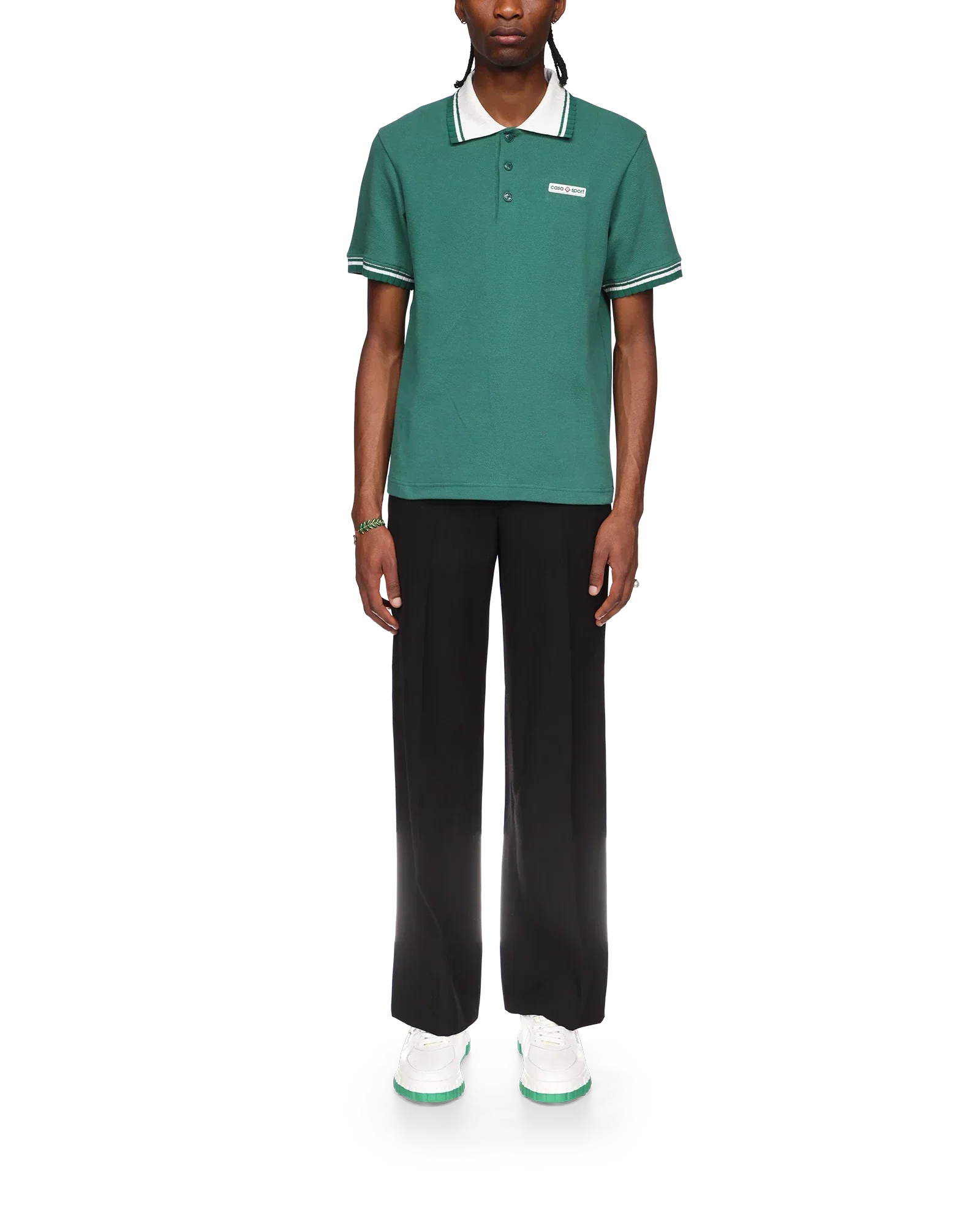 Pique Polo Shirt | Casablanca Paris | Image 2