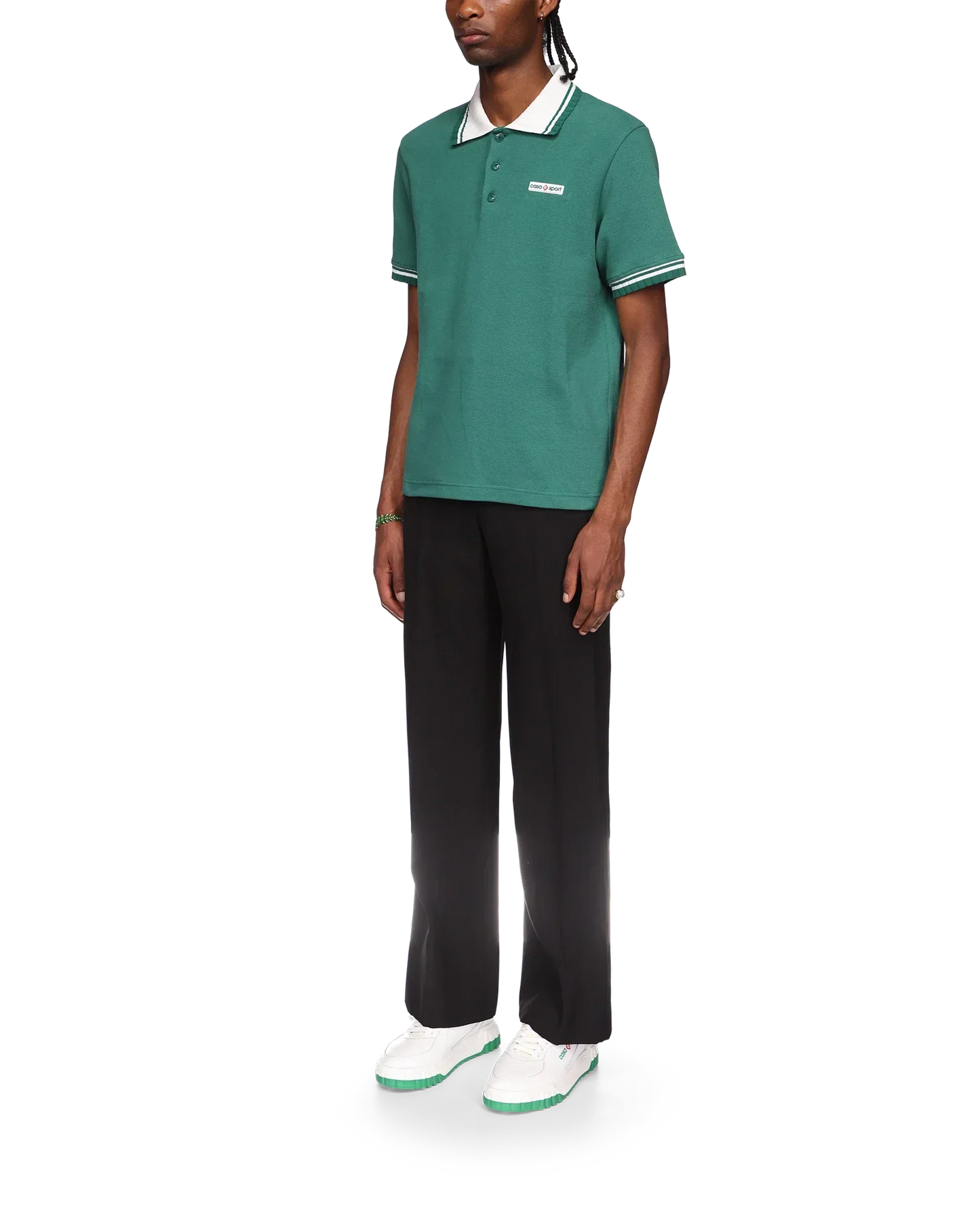 Pique Polo Shirt | Casablanca Paris | Image 3