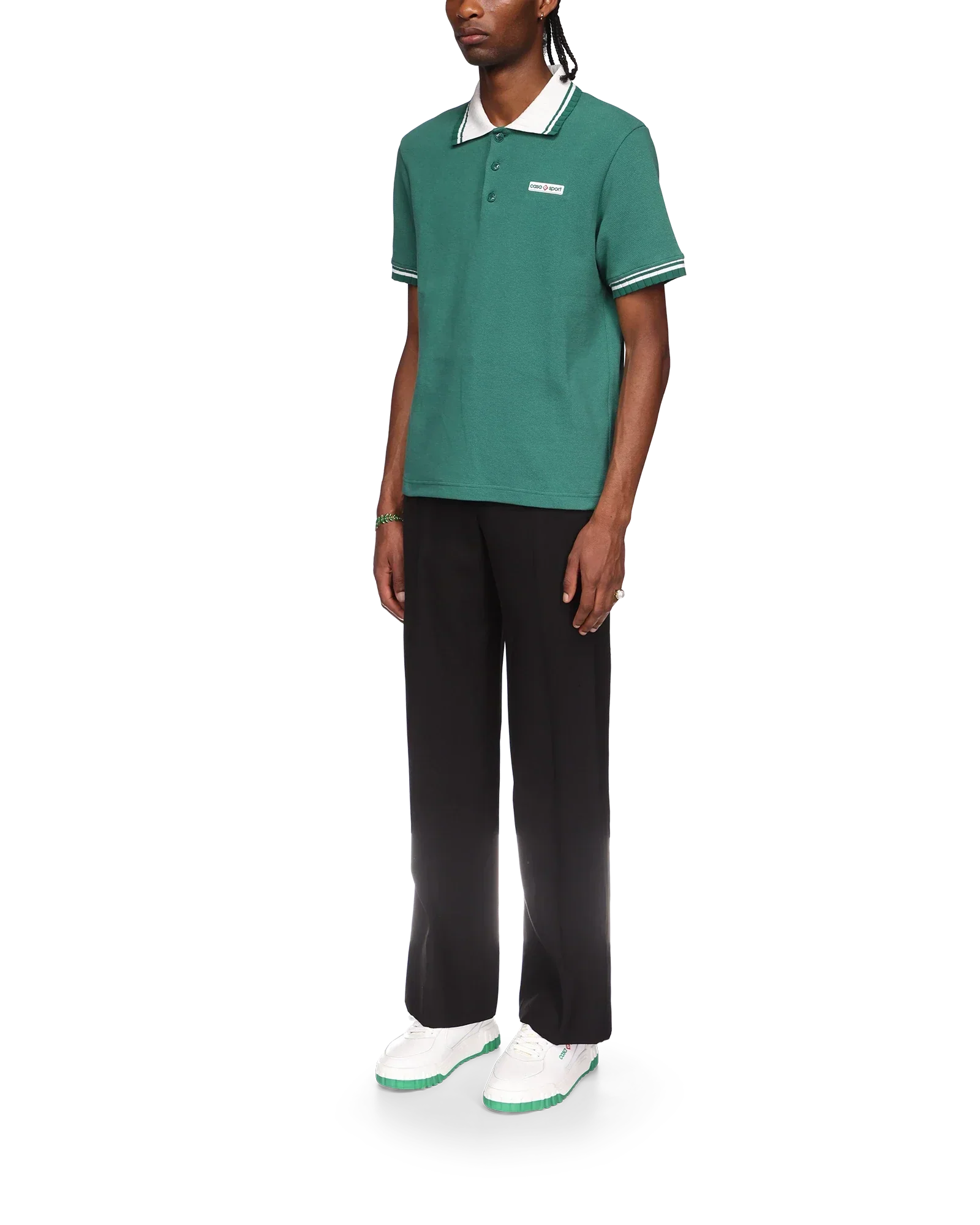 Pique Polo Shirt | Casablanca Paris | Image 3