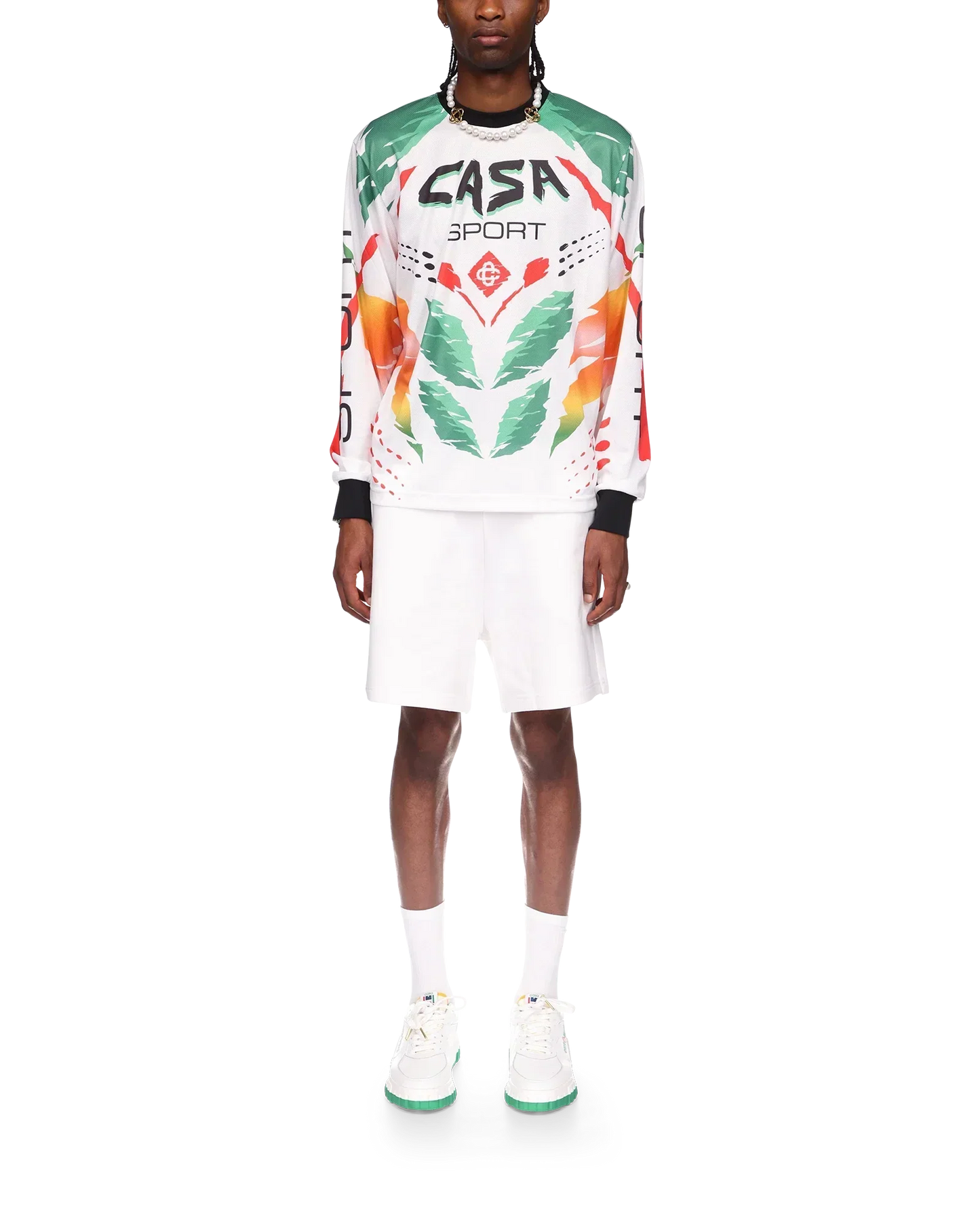 Casa Moto Long Sleeve T-Shirt | Casablanca Paris | Image 2
