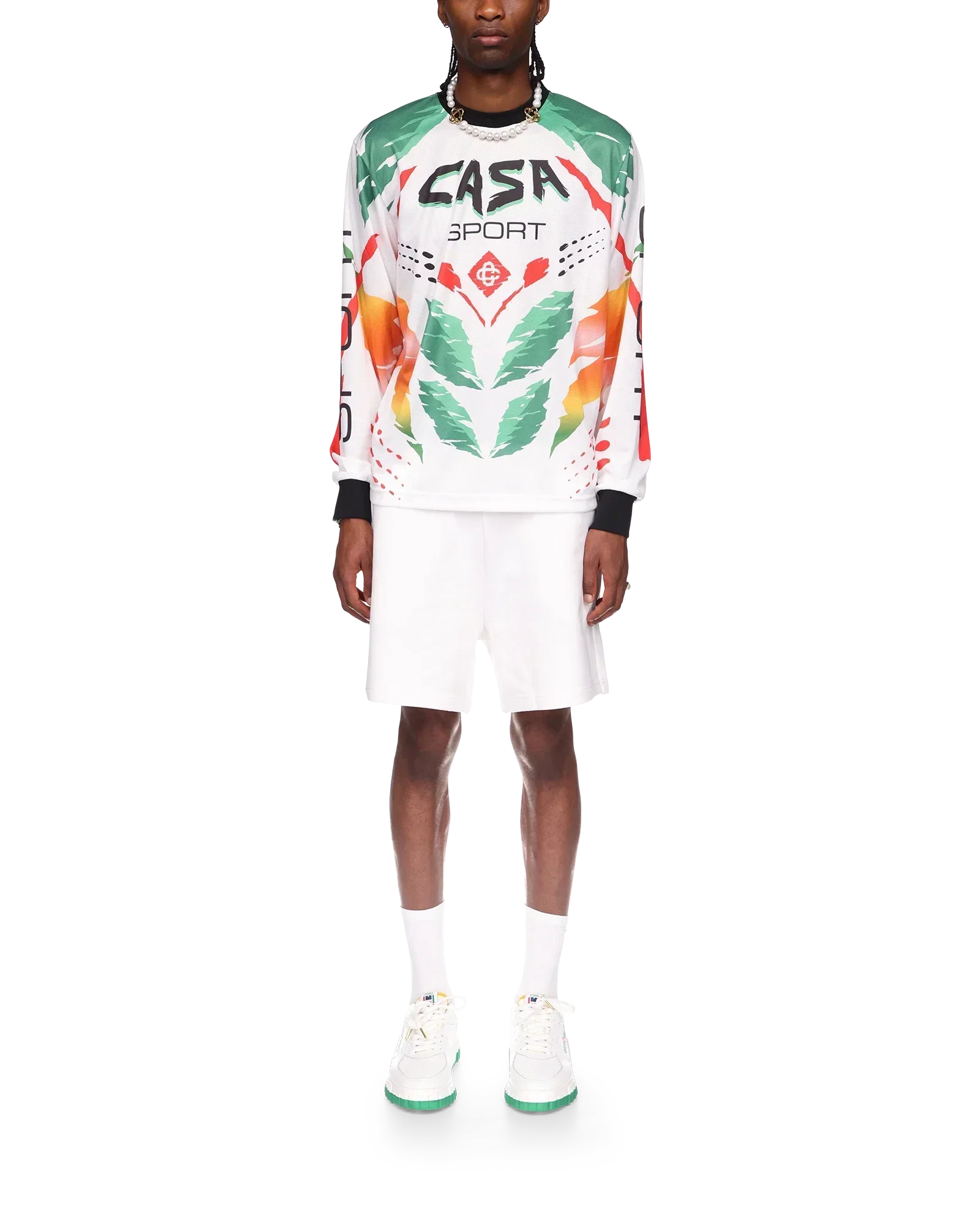 Casa Moto Long Sleeve T-Shirt | Casablanca Paris | Image 2