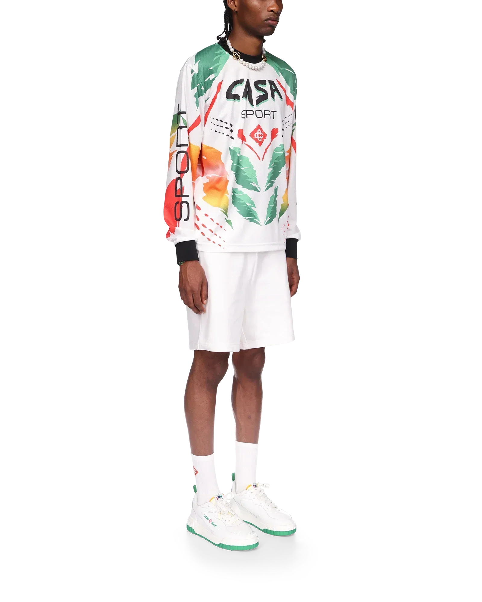 Casa Moto Long Sleeve T-Shirt | Casablanca Paris | Image 5