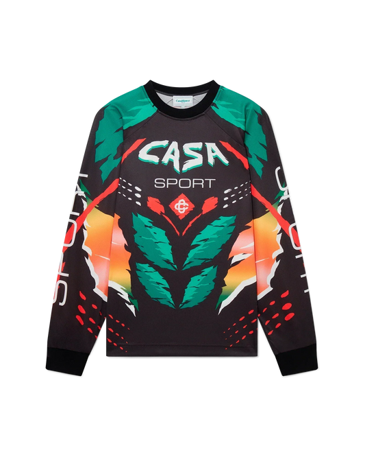 Casa Moto Long Sleeve T-Shirt | Casablanca Paris | Image 1