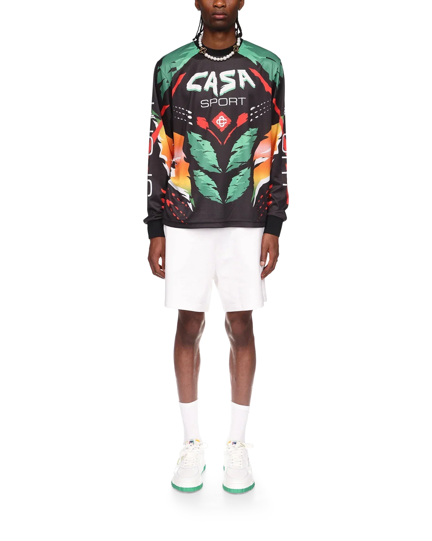 Casa Moto Long Sleeve T-Shirt | Casablanca Paris | Image 2