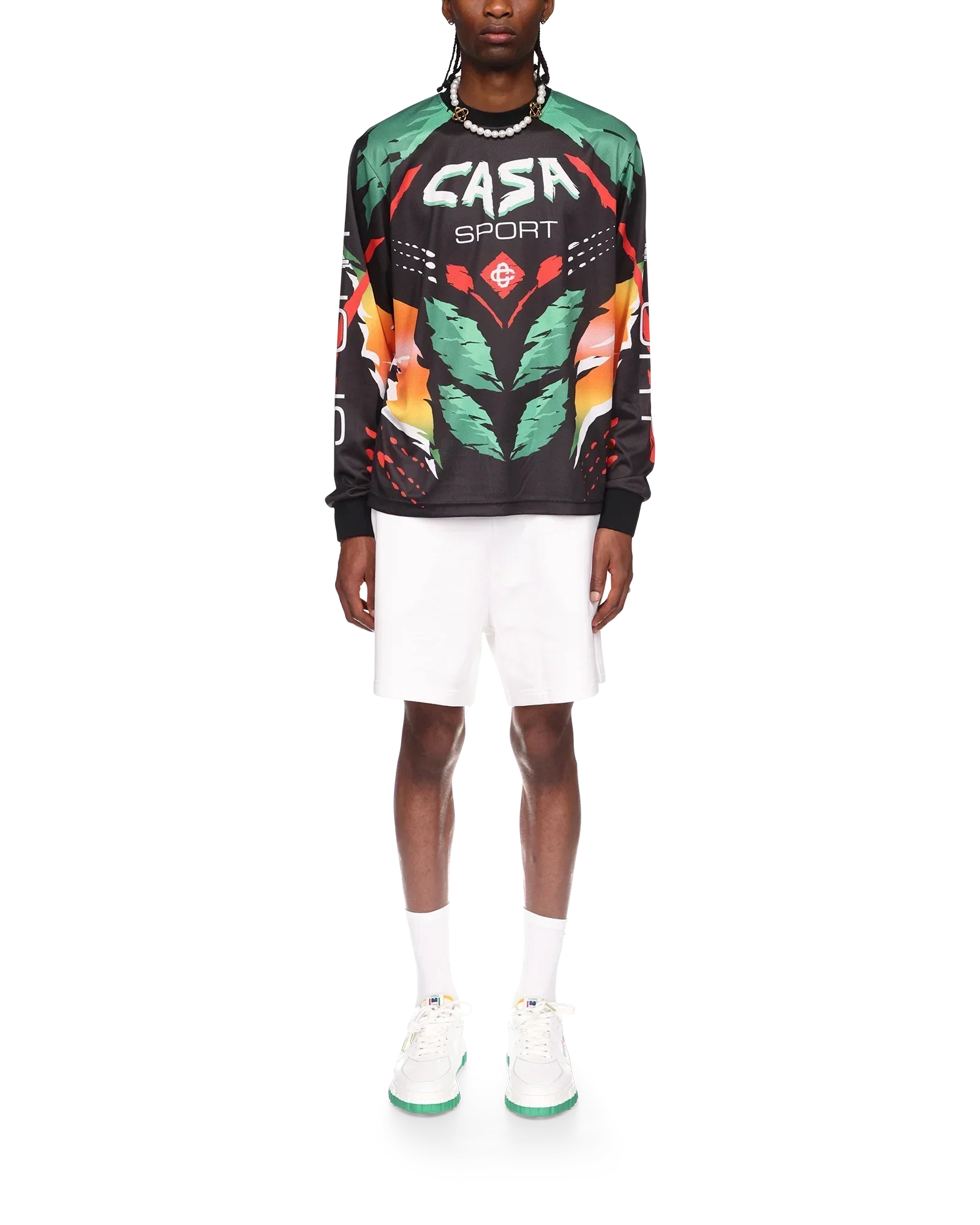 Casa Moto Long Sleeve T-Shirt | Casablanca Paris | Image 2