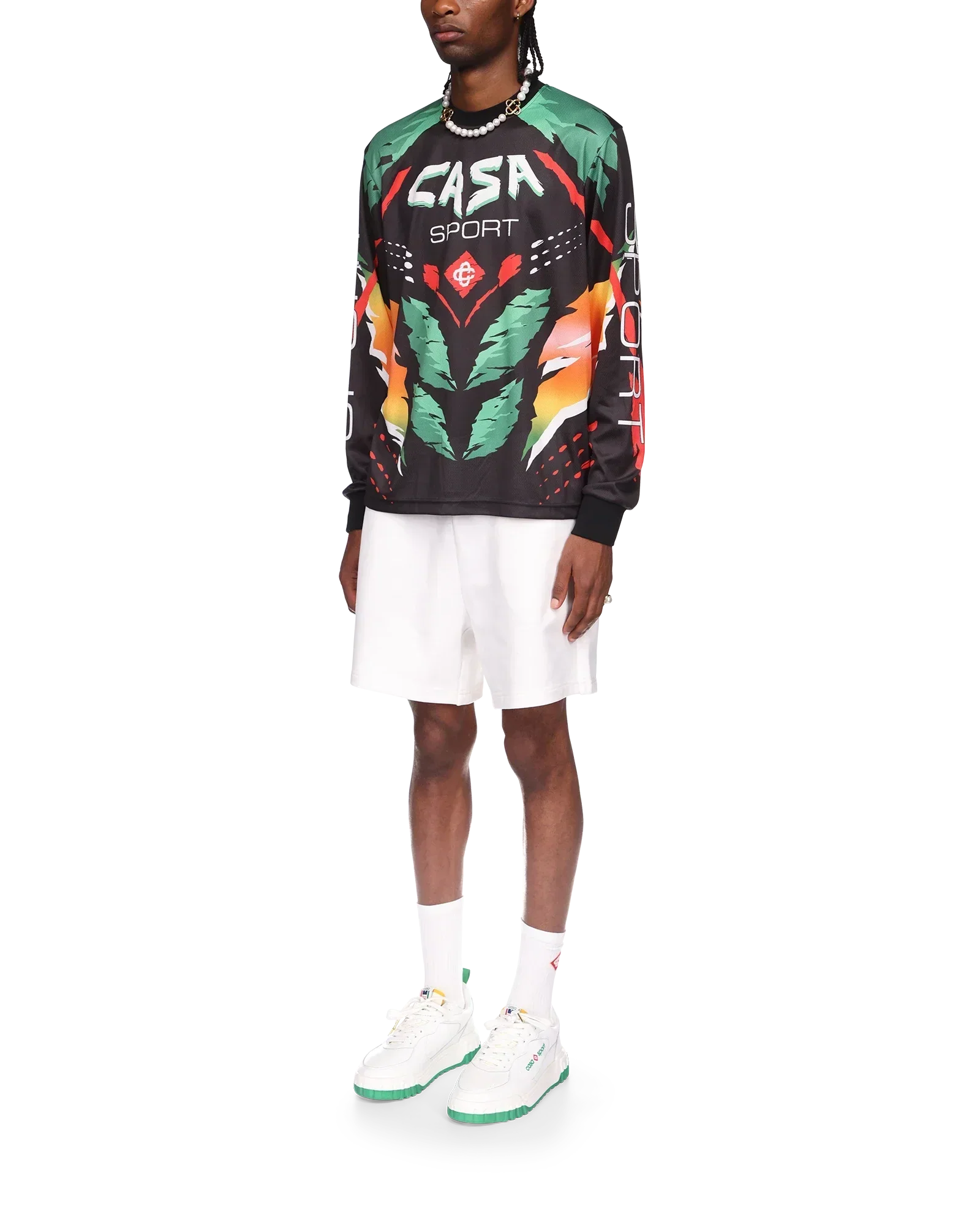 Casa Moto Long Sleeve T-Shirt | Casablanca Paris | Image 3