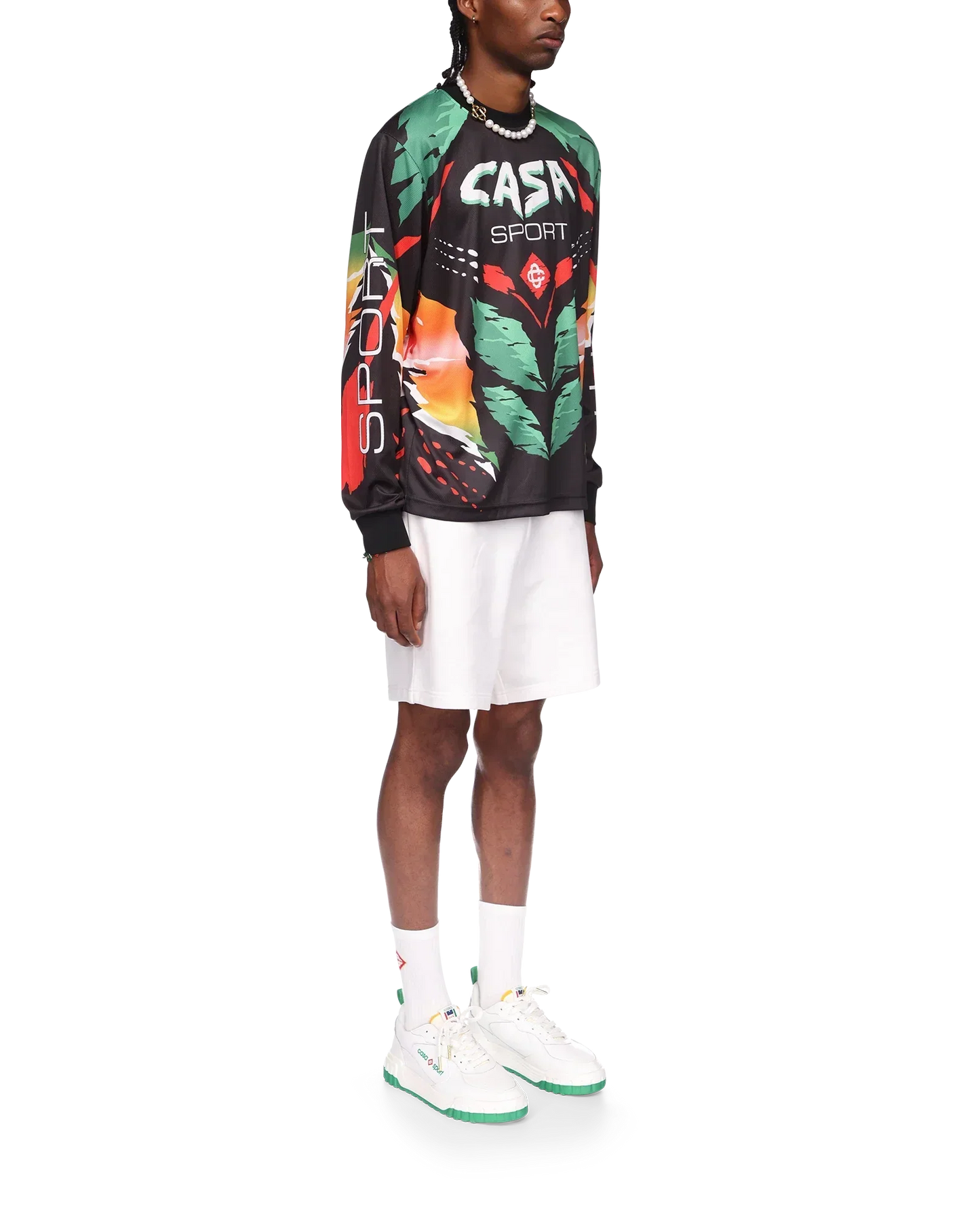 Casa Moto Long Sleeve T-Shirt | Casablanca Paris | Image 5
