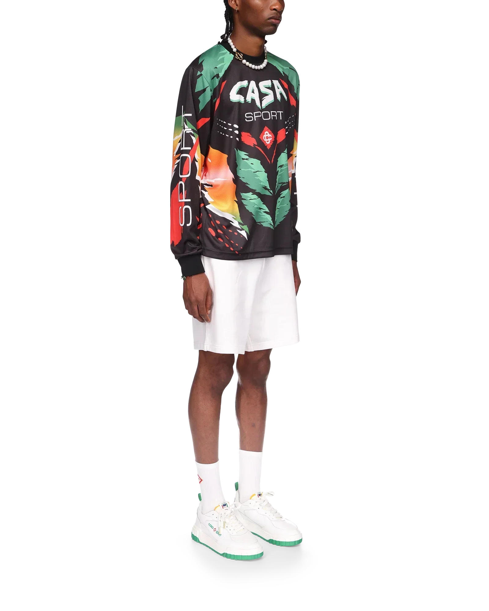 Casa Moto Long Sleeve T-Shirt | Casablanca Paris | Image 5