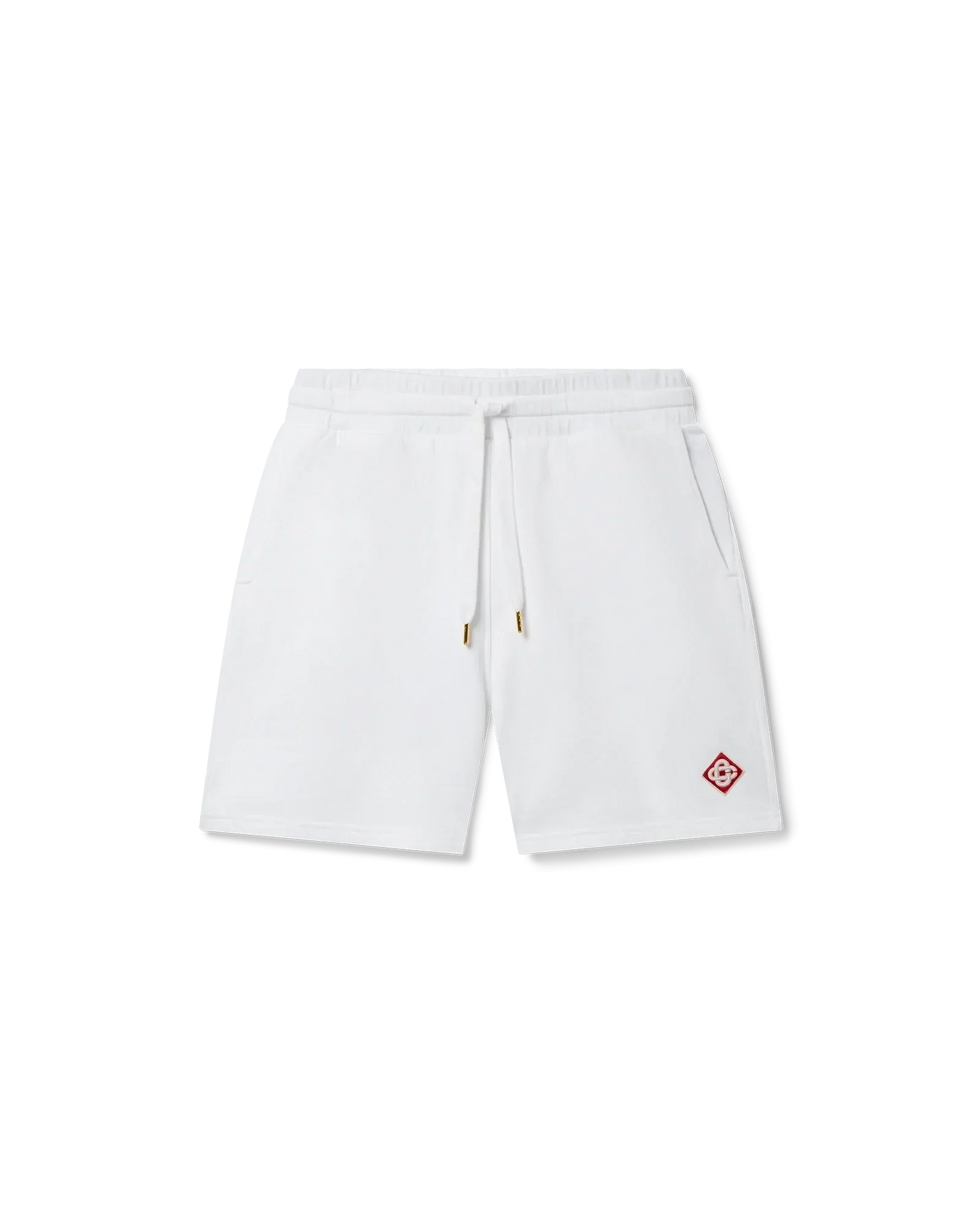 White Diamond Logo Sweatshorts | Casablanca Paris | Image 1