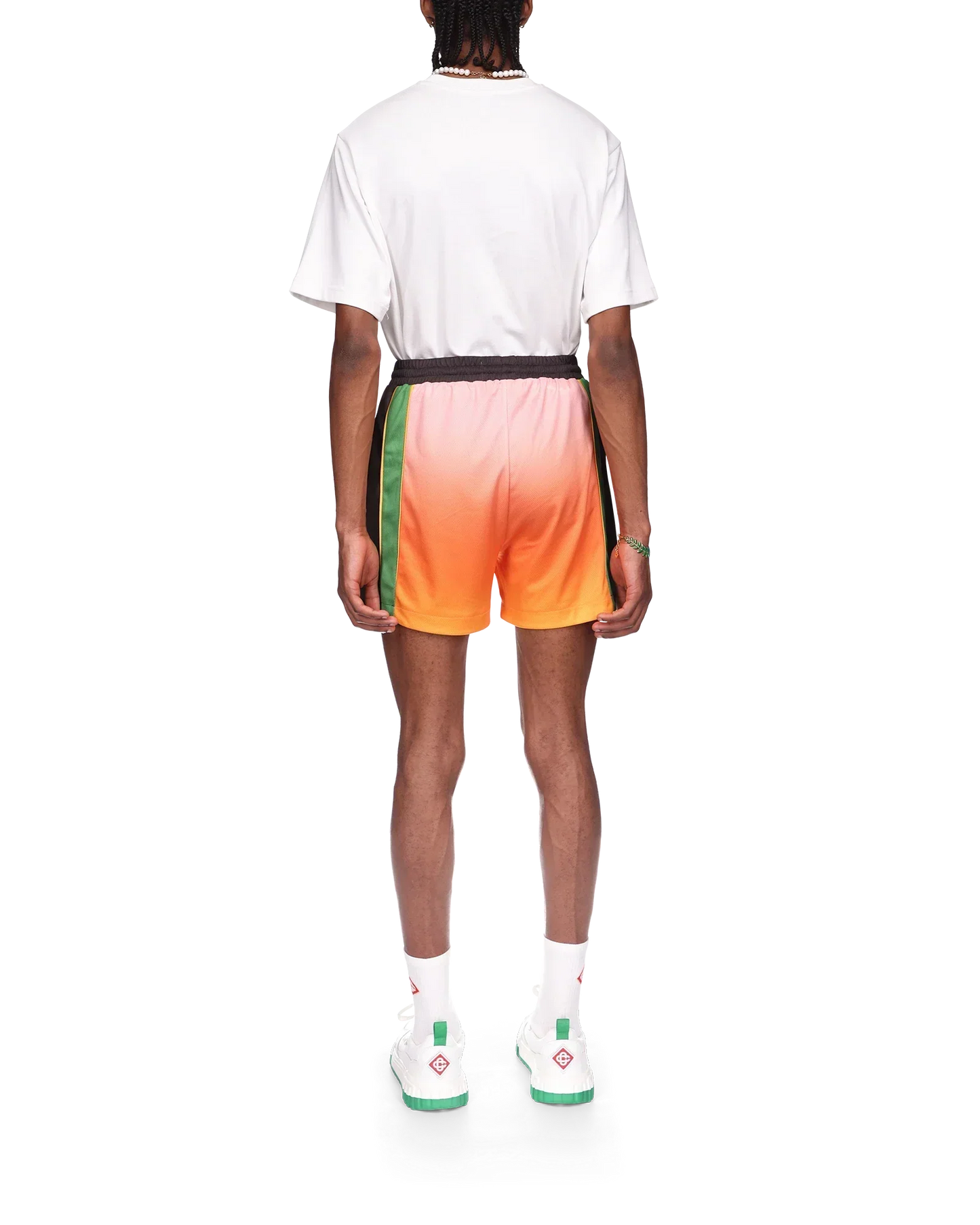 Gradient Football Shorts | Casablanca Paris | Image 4
