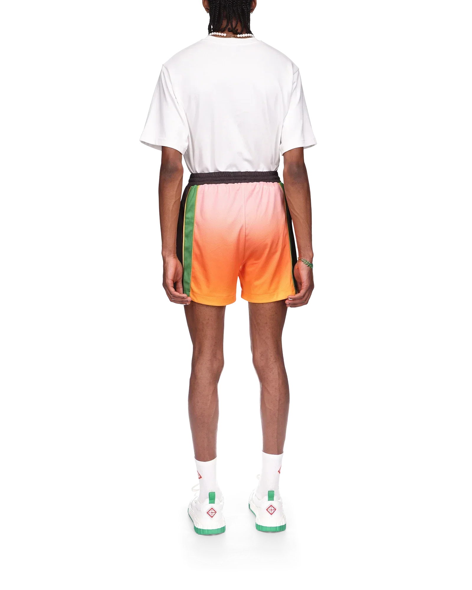 Gradient Football Shorts | Casablanca Paris | Image 4