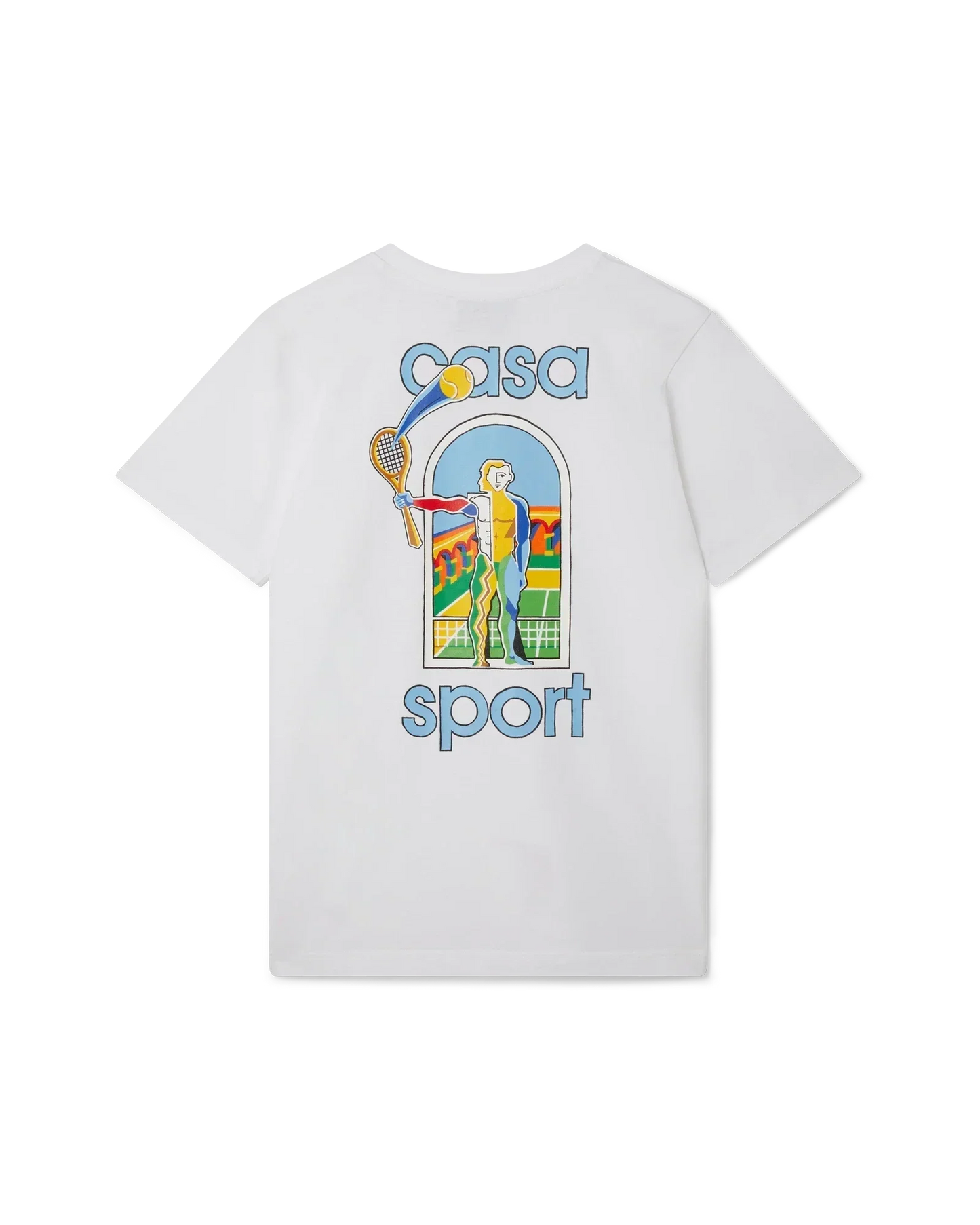 Le Jeu Colore Short Sleeve T-Shirt | Casablanca Paris | Image 1