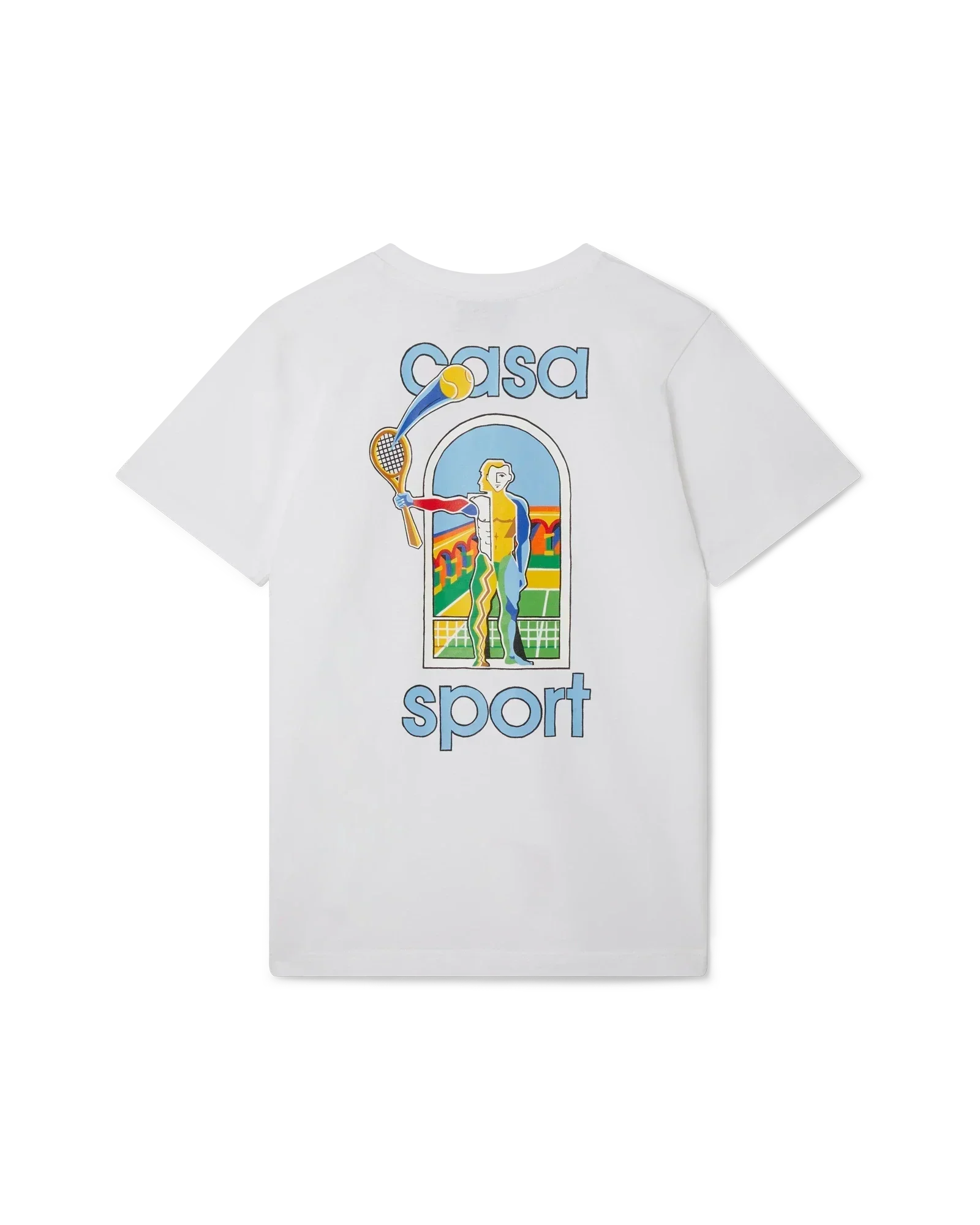 Le Jeu Colore Short Sleeve T-Shirt | Casablanca Paris | Image 1