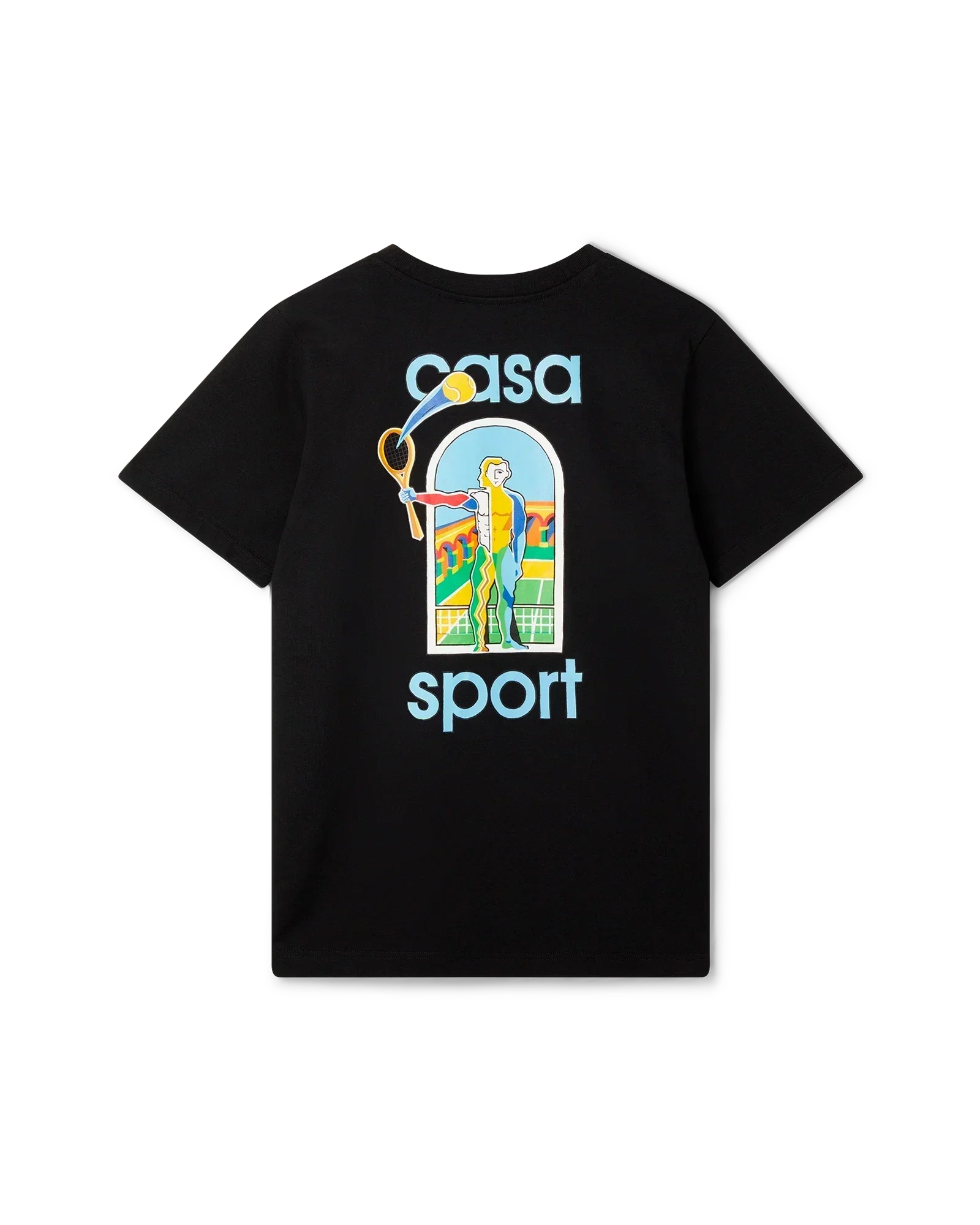 Le Jeu Colore Short Sleeve T-Shirt | Casablanca Paris | Image 1