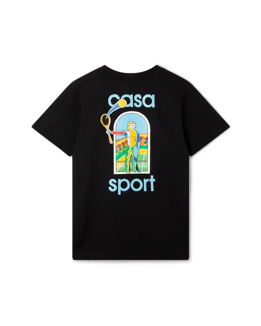Le Jeu Colore Short Sleeve T-Shirt | Casablanca Paris | Image 1