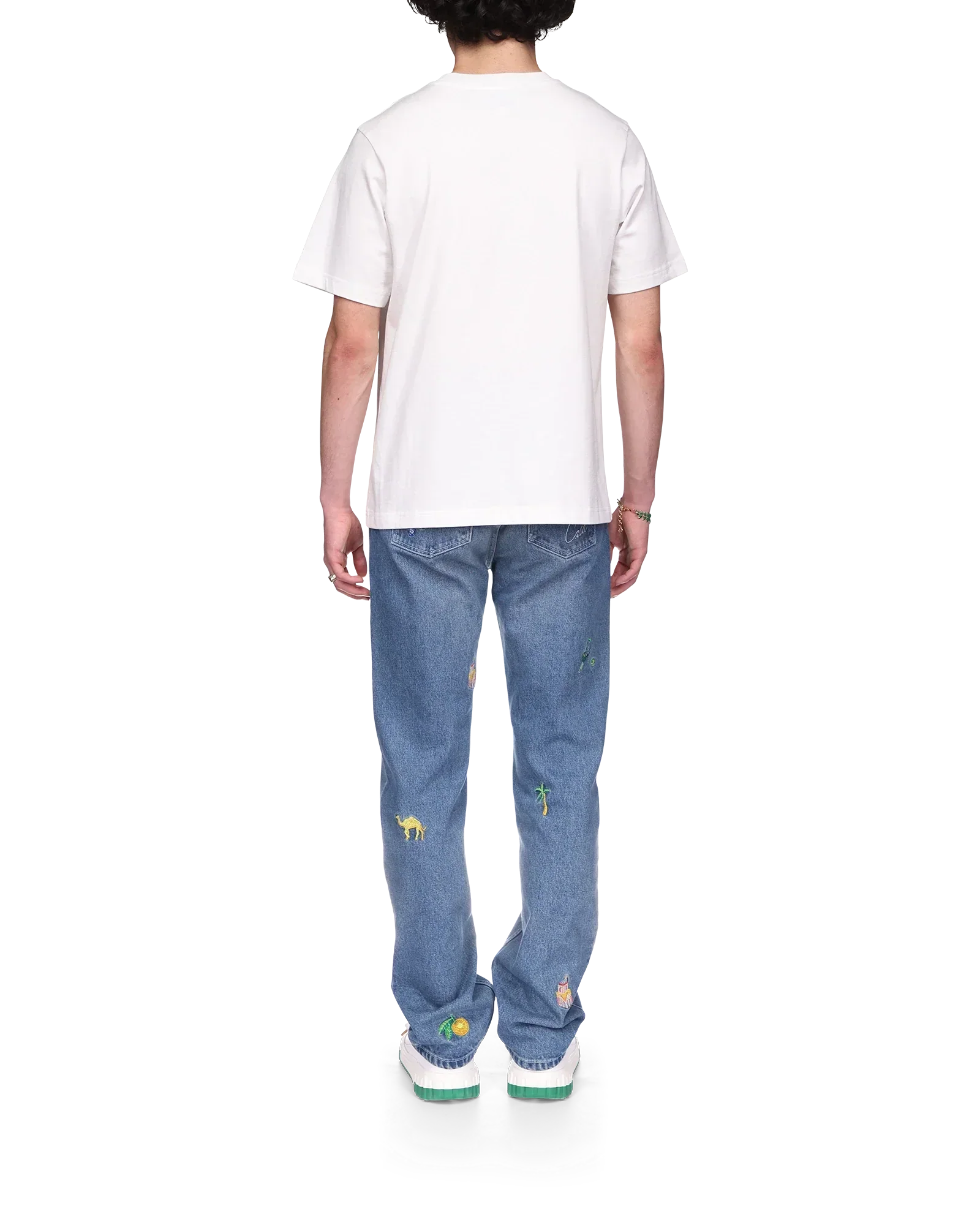 Unity Is Power Short Sleeve T-Shirt | Casablanca Paris | Image 4