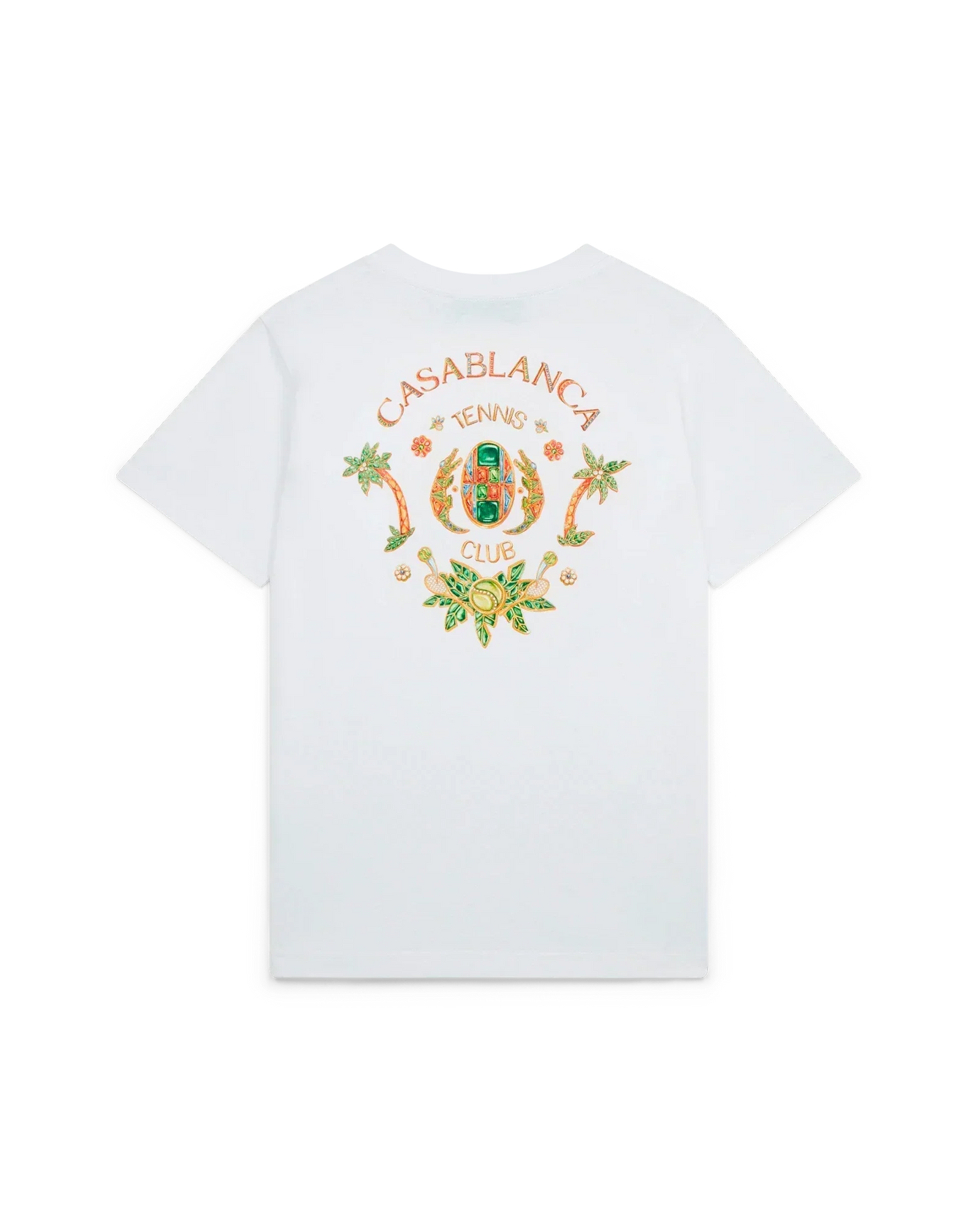 Joyaux D'Afrique Tennis Club Short Sleeve T-Shirt | Casablanca Paris | Image 1