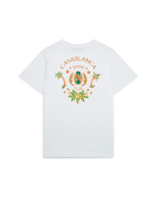 Joyaux D'Afrique Tennis Club Short Sleeve T-Shirt | Casablanca Paris | Image 1