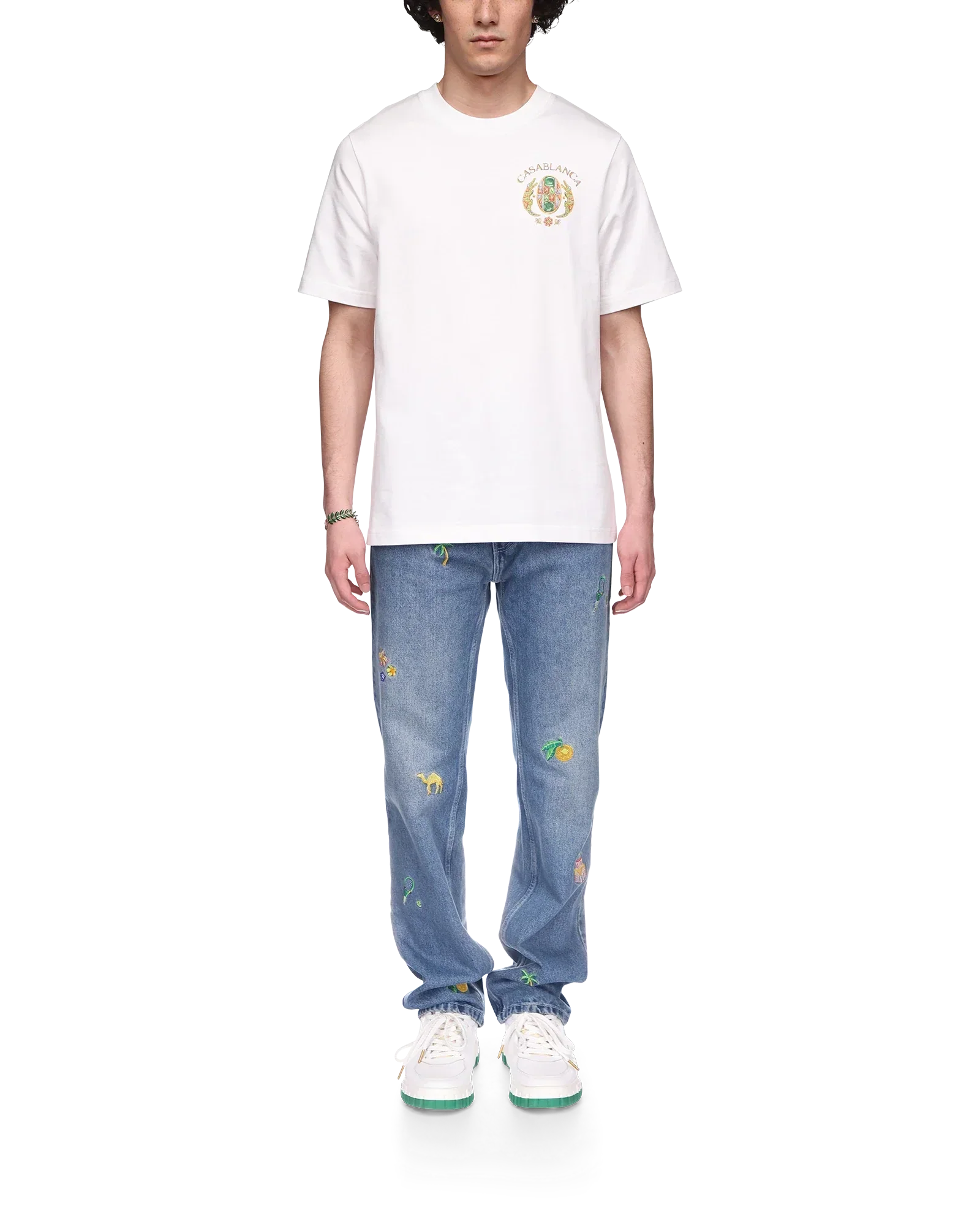 Joyaux D'Afrique Tennis Club Short Sleeve T-Shirt | Casablanca Paris | Image 4