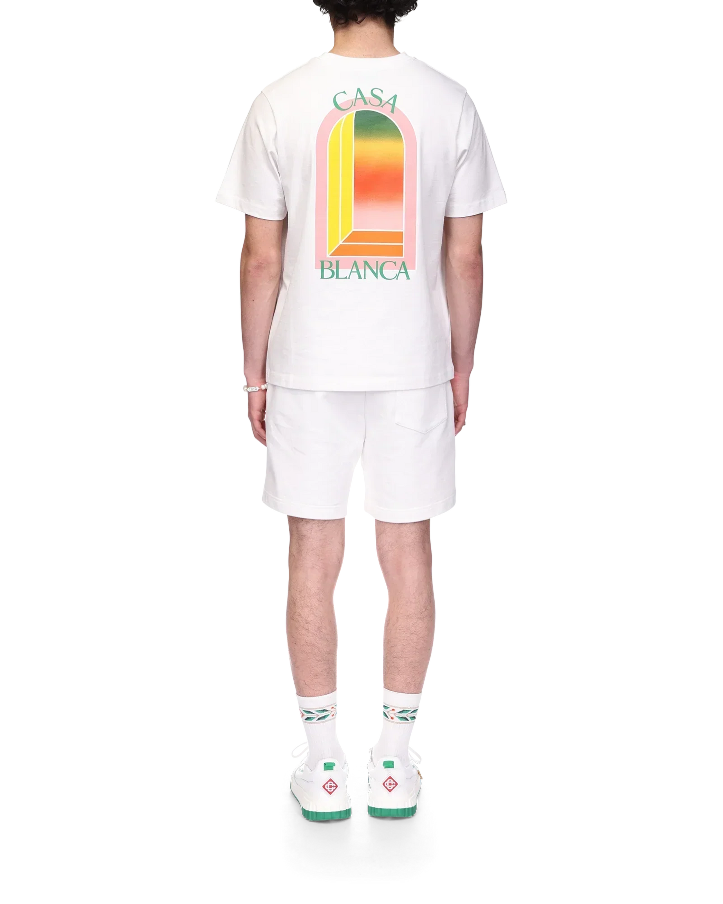 Gradient L'Arche Short Sleeve T-Shirt | Casablanca Paris | Image 3