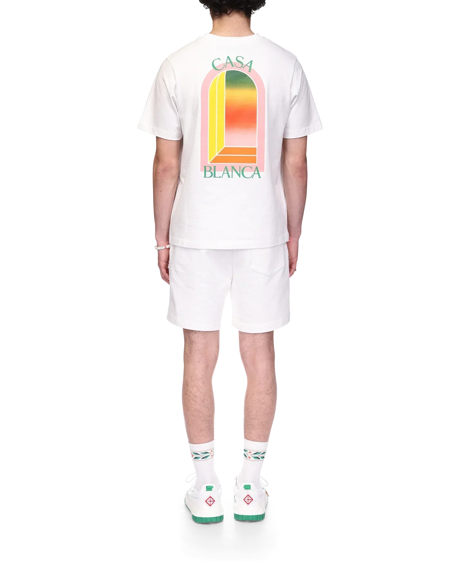 Gradient L'Arche Short Sleeve T-Shirt | Casablanca Paris | Image 3