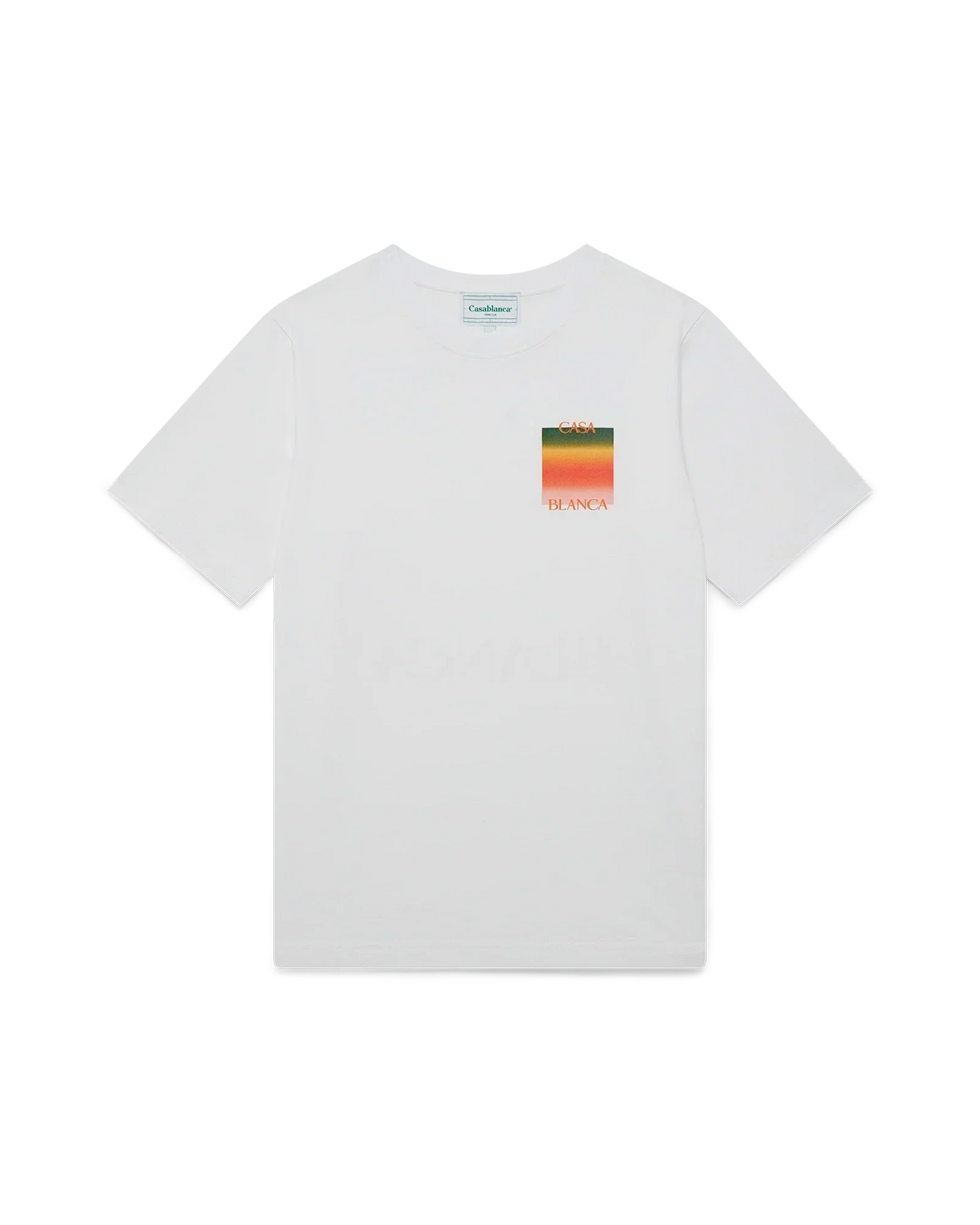 Gradient Casa Logo Short Sleeve T-Shirt | Casablanca Paris | Image 2