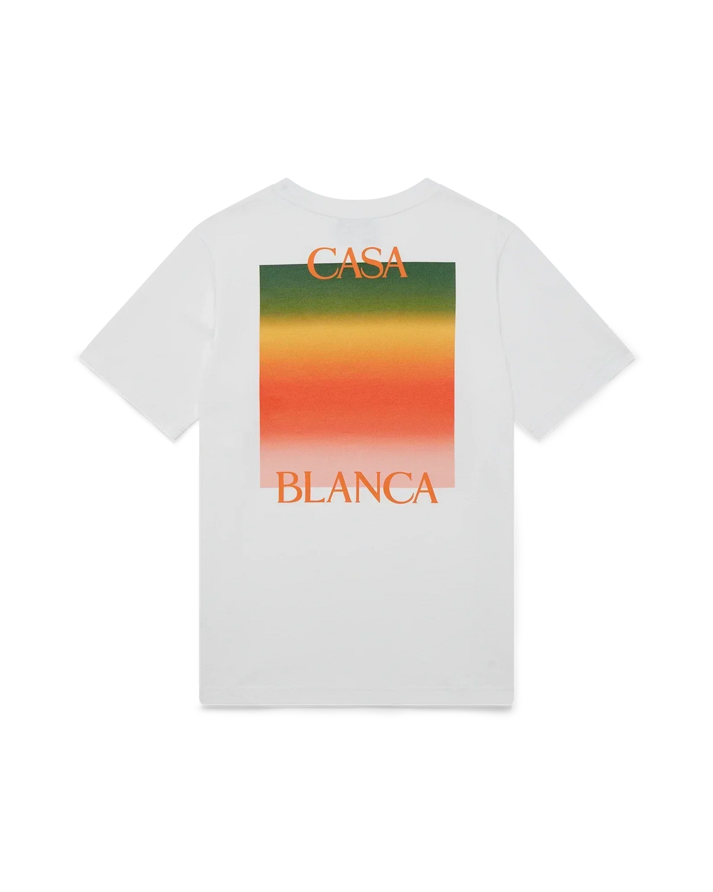 Gradient Casa Logo Short Sleeve T-Shirt | Casablanca Paris | Image 1